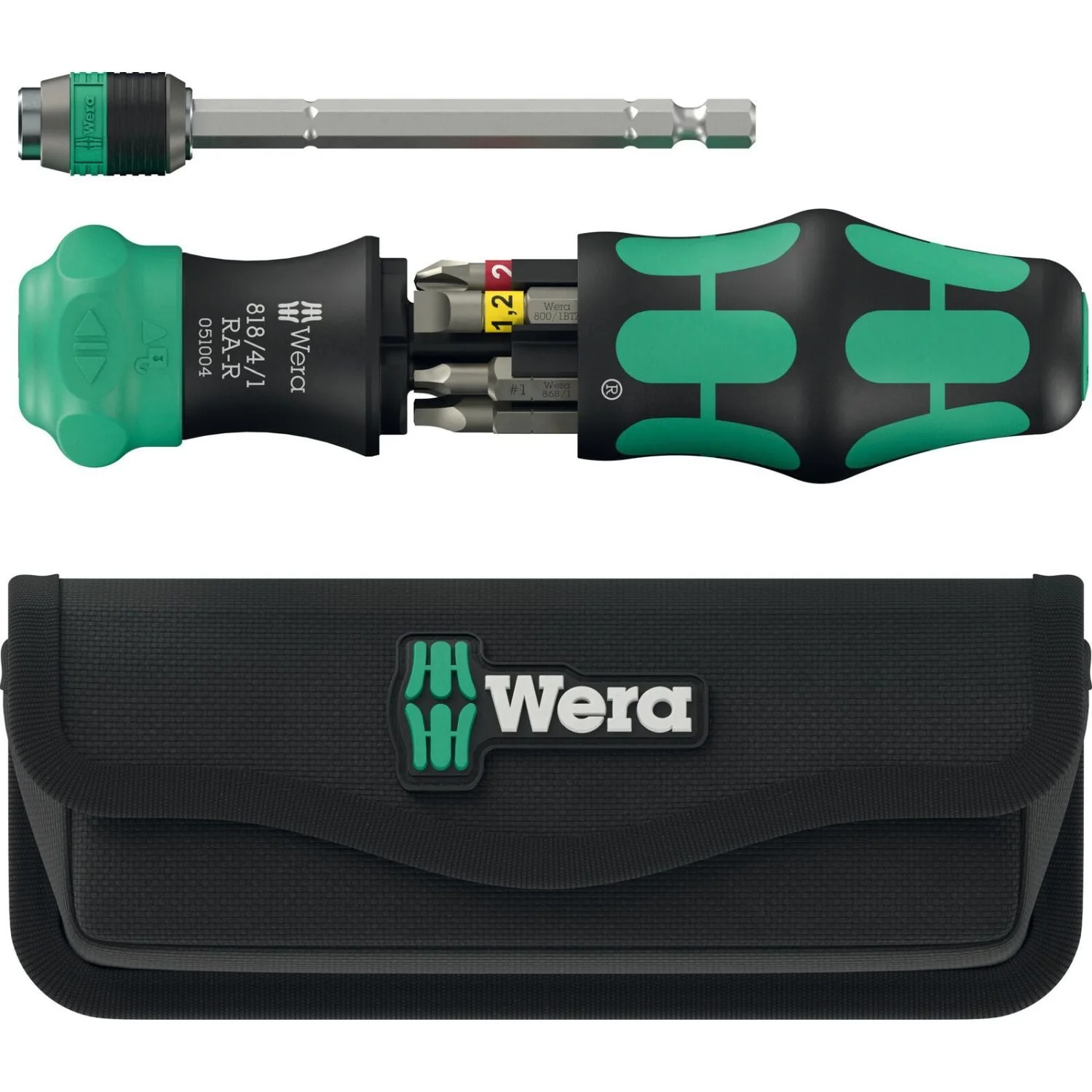 Wera Kraftform Kompakt 26 Ra-R With Pouch, 6-Pieces - Image 2