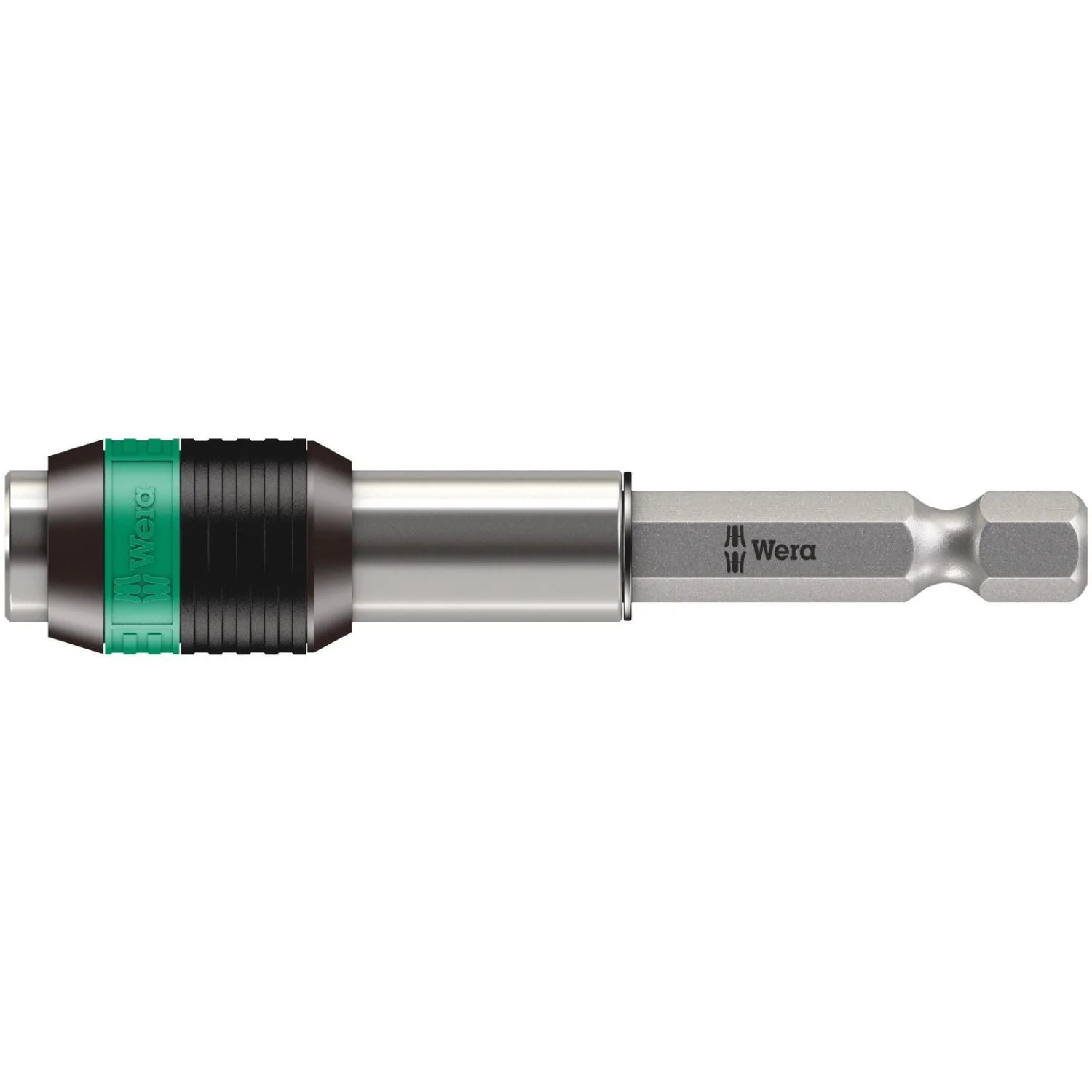 Wera 889/4/1 Rapidaptor Universal Bit Holder, 1/4-in.x75-mm.