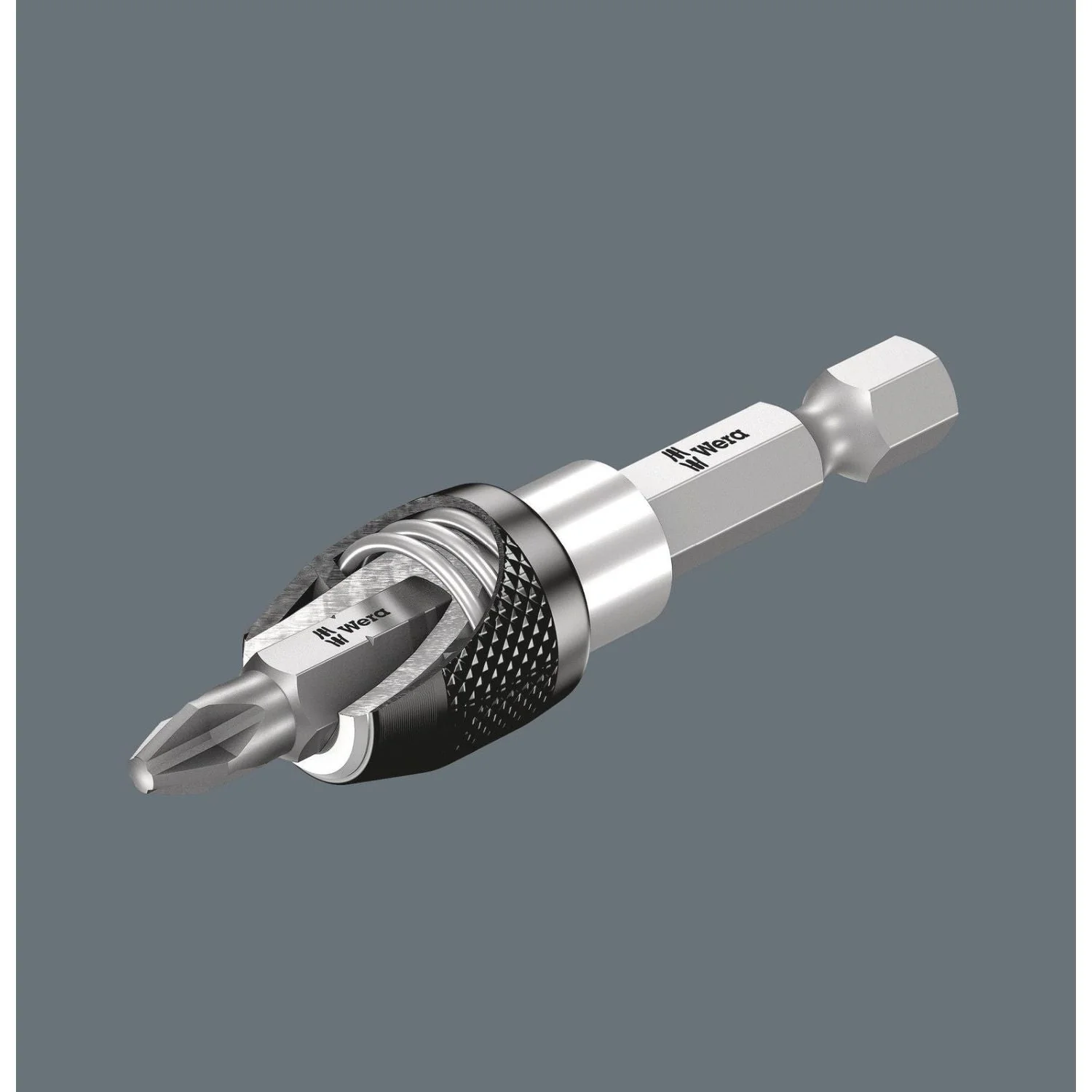 Wera 894/4/1 Universal Bit Holder, 1/4-in.x75-mm. - Image 3