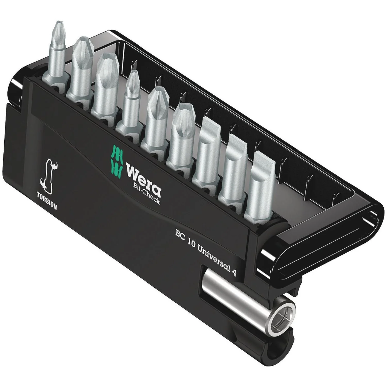 Wera Bit-Check 10 Universal 4, 10-Pieces - Image 1