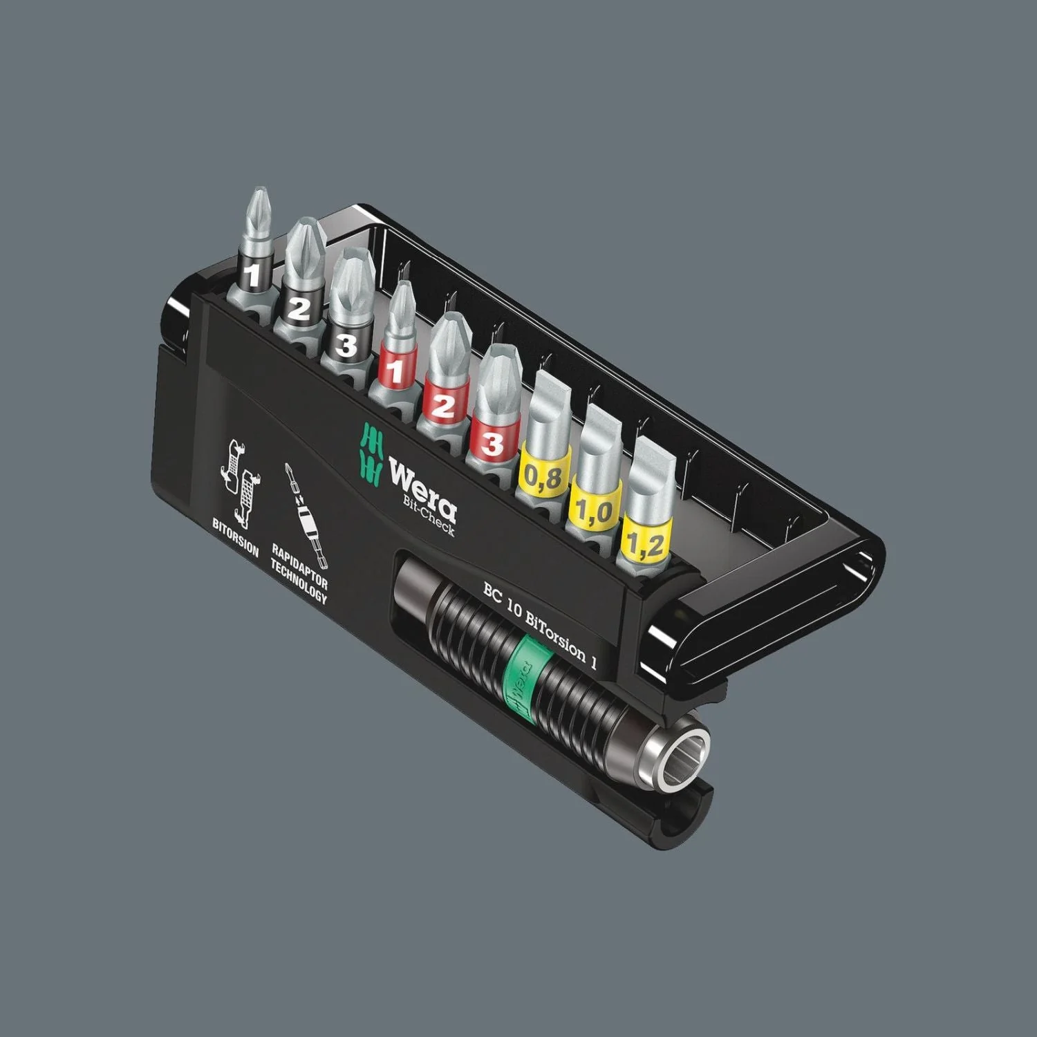 Wera Bit-Check 10 Bitorsion 1, 10-Pieces - Image 3