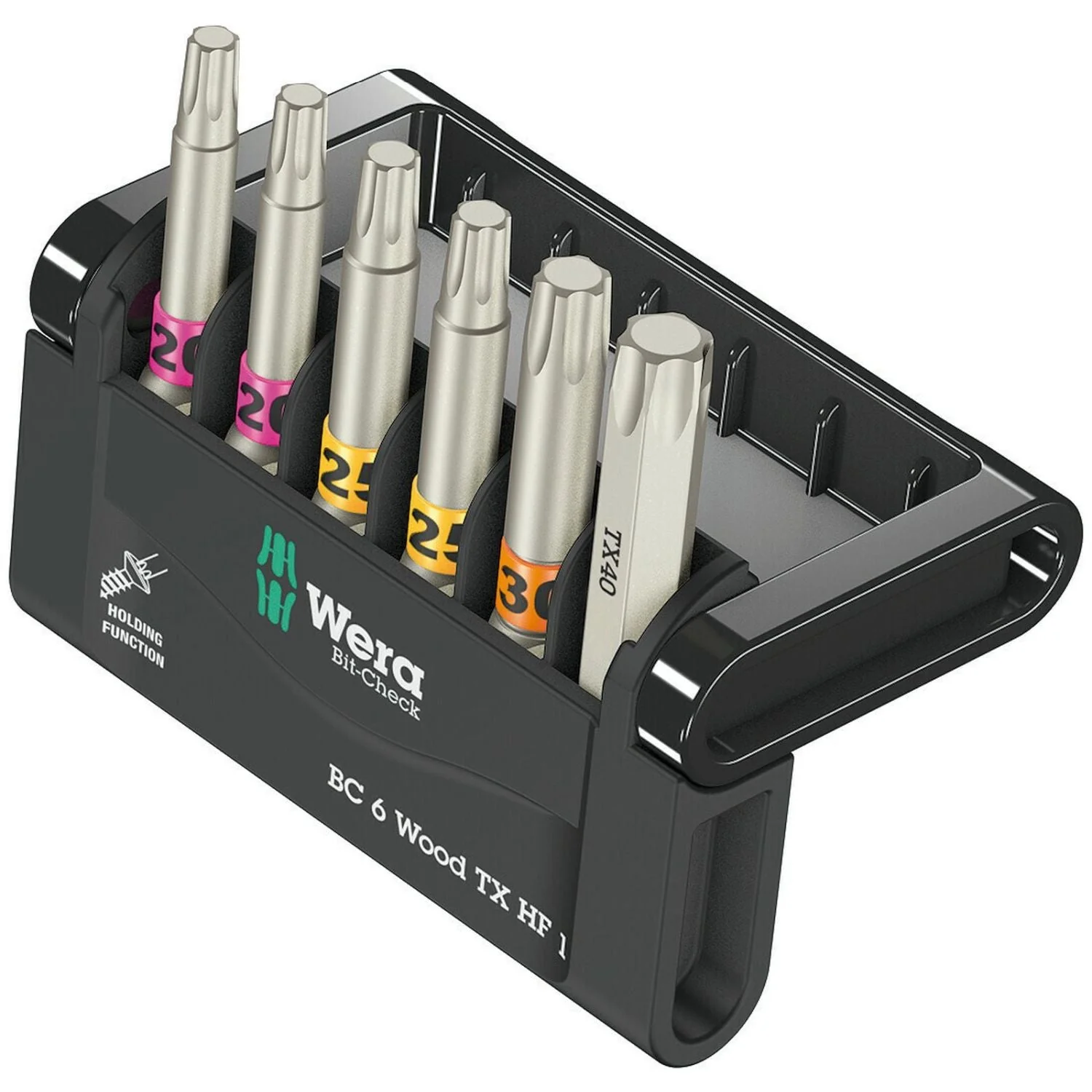 Wera Bit-Check 6 Wood Torx Hf 1, 6-Pieces - Image 2