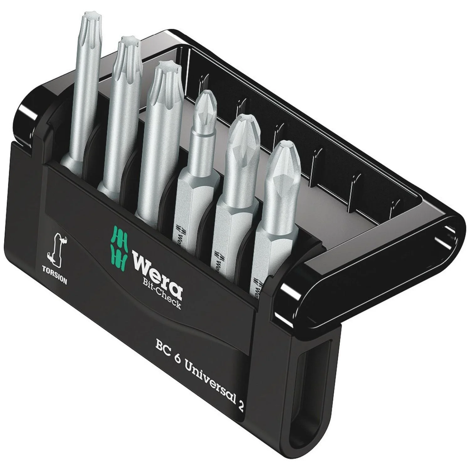 Wera Bit-Check 6 Universal 2, 6-Pieces - Image 1