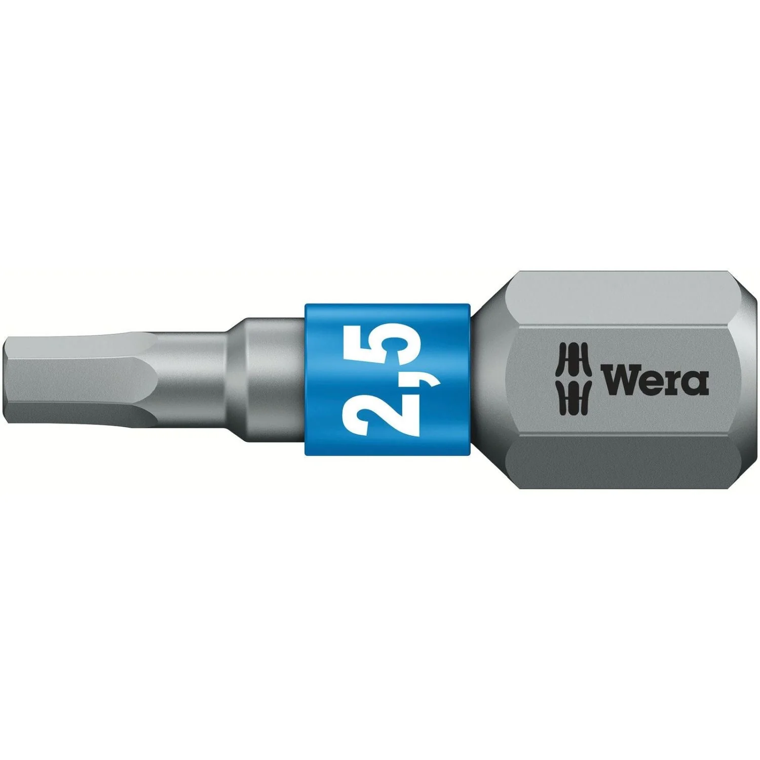 Wera 840/1 Btz Bit, 2.5x25-mm. - Image 1