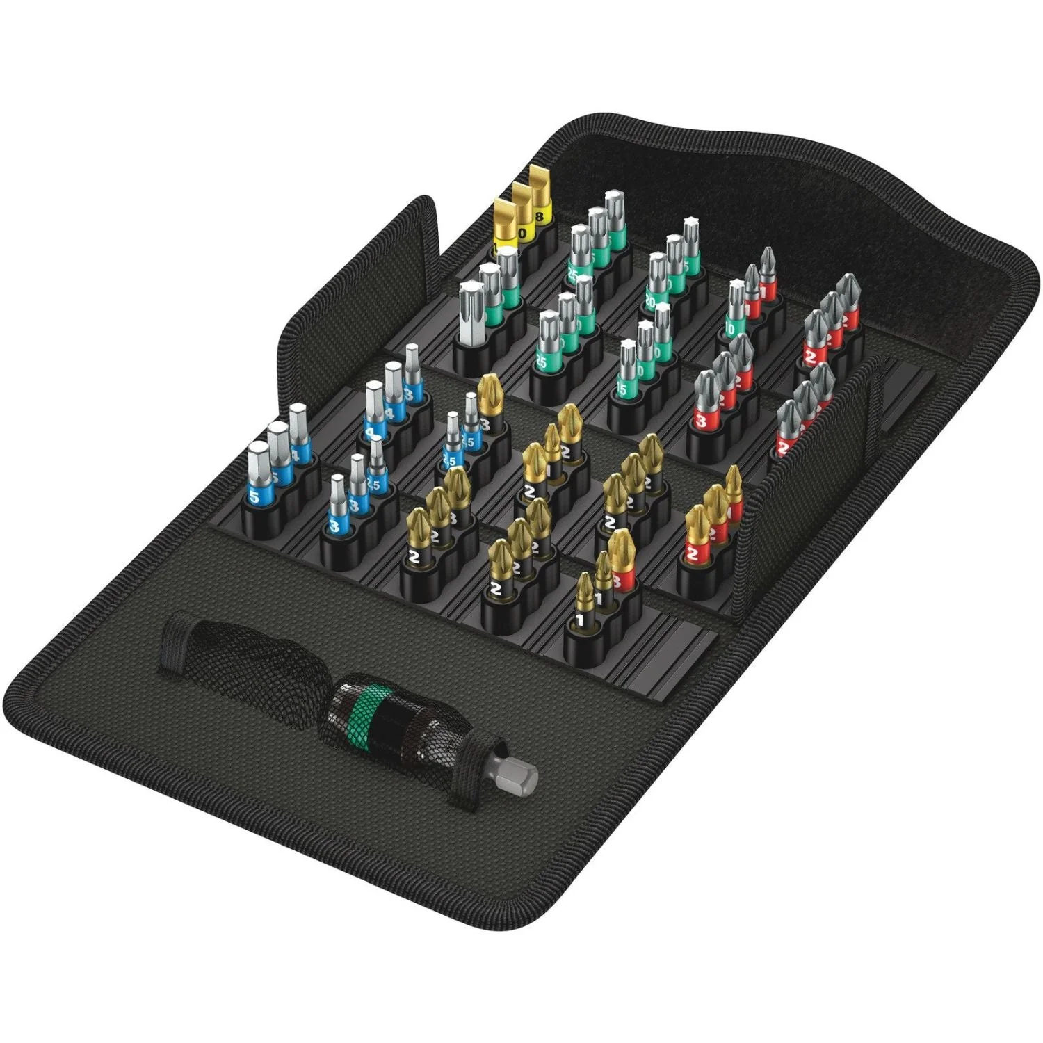 Wera Bit-Safe 61 Bitorsion 1, 61-Pieces - Image 1