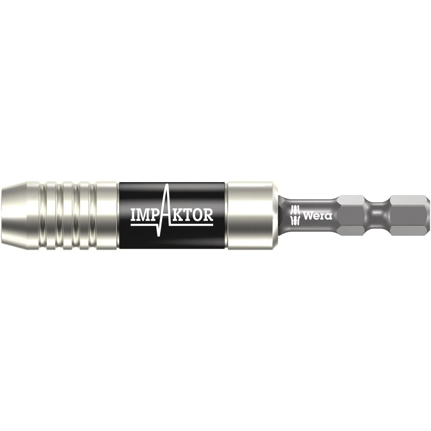 Wera 897/4 Imp Impaktor Holder With Retaining Ring And Magnet, 1/4-in.x75-mm. - Image 2
