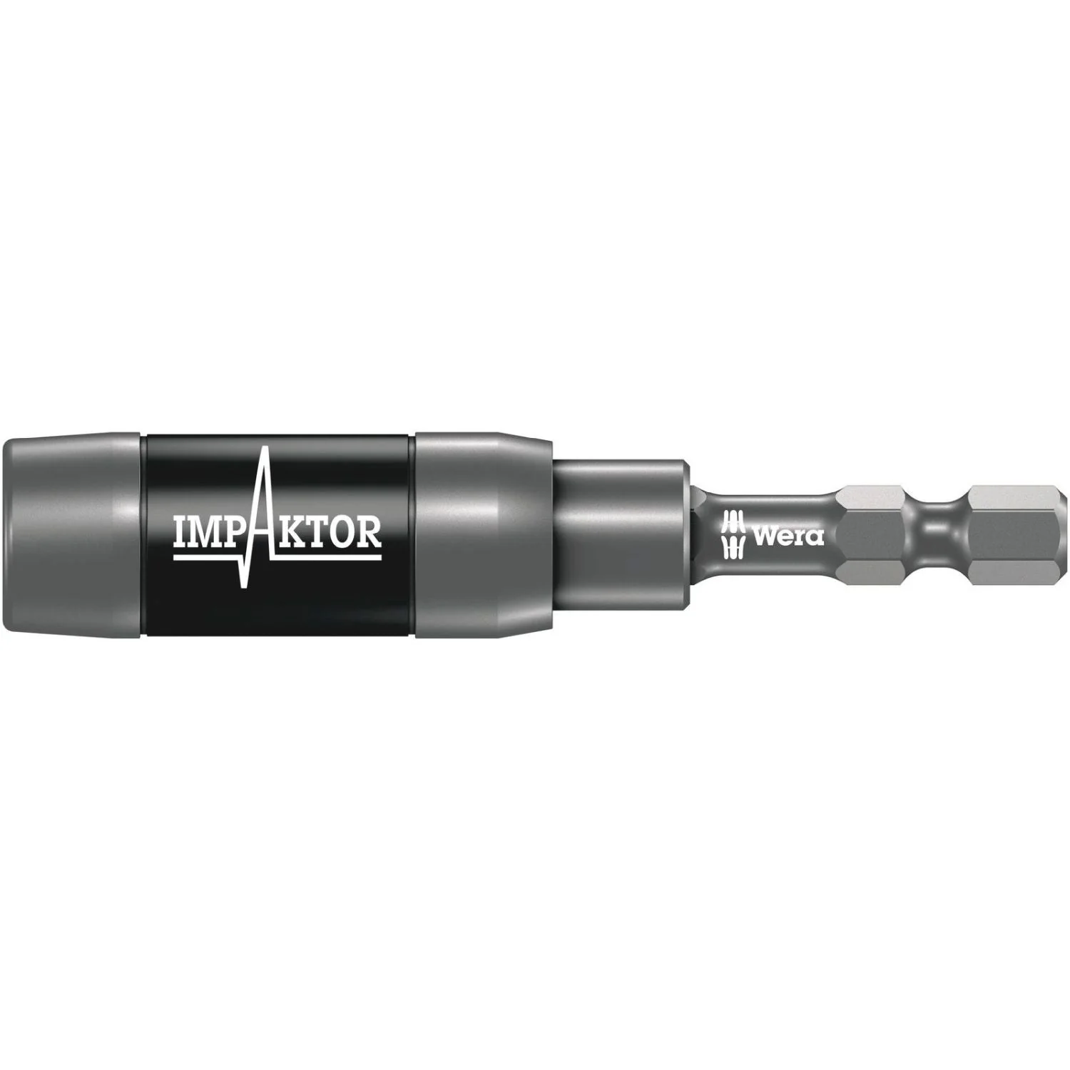 Wera 897/4 Imp R Impaktor Holder With Retaining Ring And Ring Magnet, 1/4-in.x75-mm. - Image 2