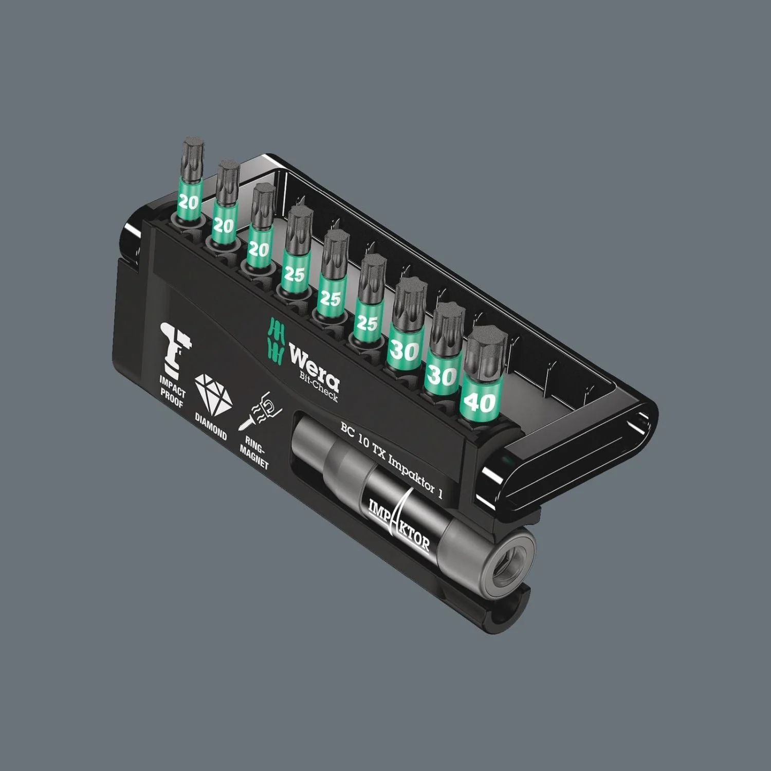 Wera Bit-Check 10 Torx Impaktor 1, 10-Pieces - Image 3