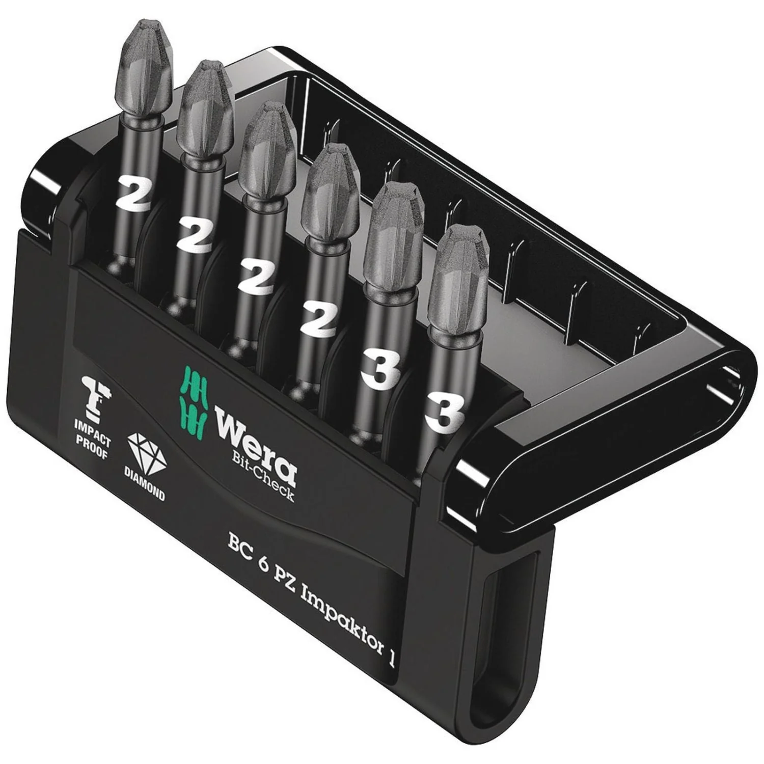 Wera Bit-Check 6 Pz Impaktor 1, 6-Pieces - Image 2