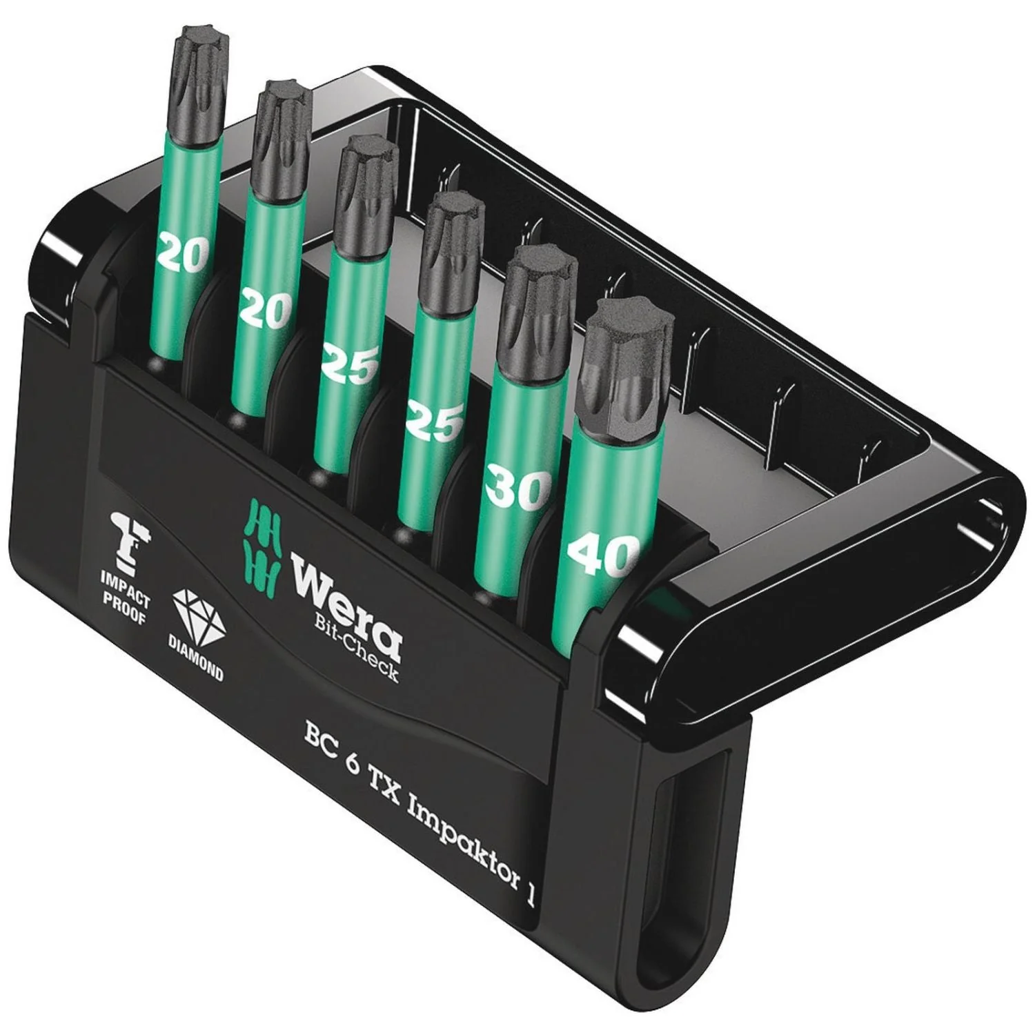 Wera Bit-Check 6 Torx Impaktor 1, 6-Pieces - Image 1