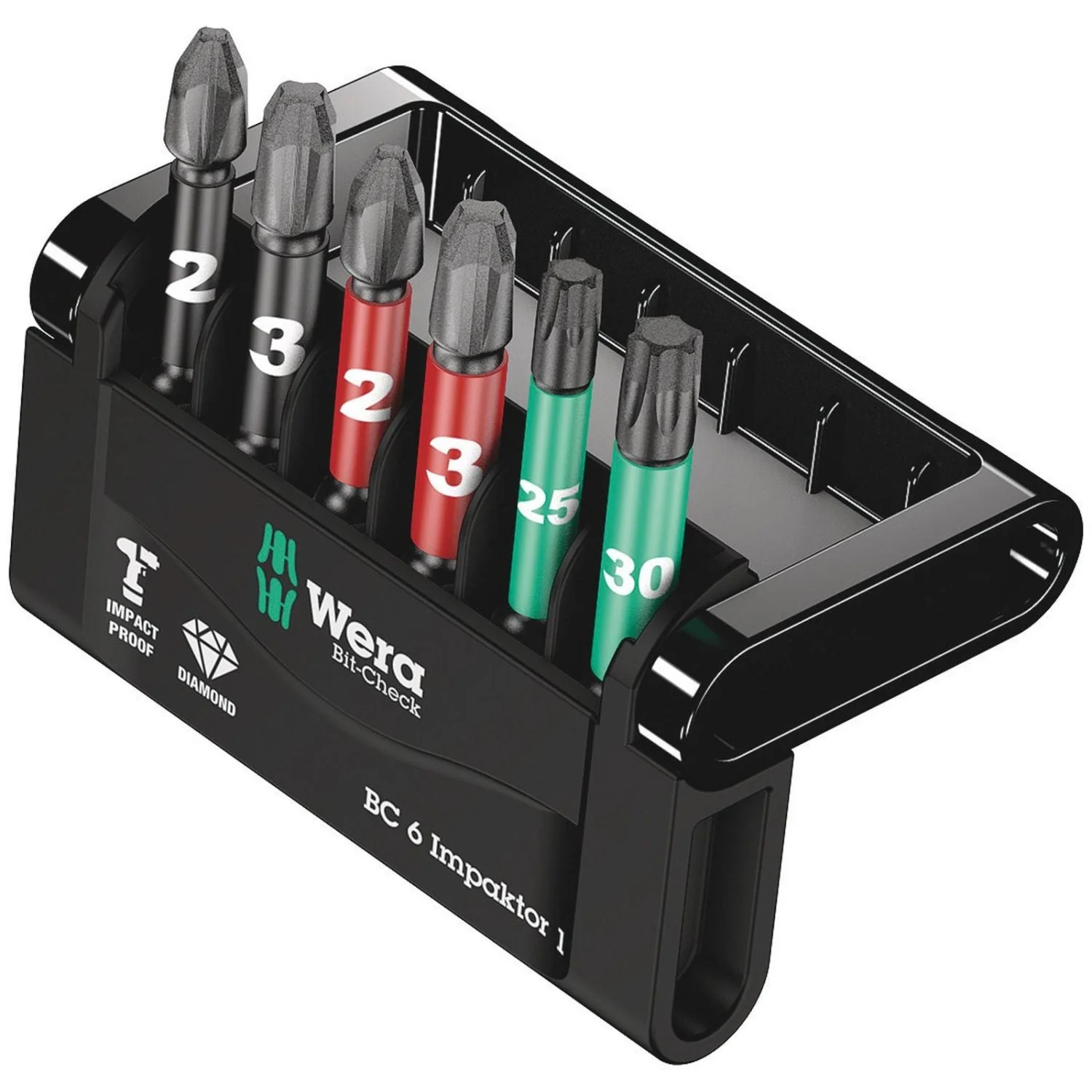 Wera Bit-Check 6 Impaktor 1, 6-Pieces - Image 2
