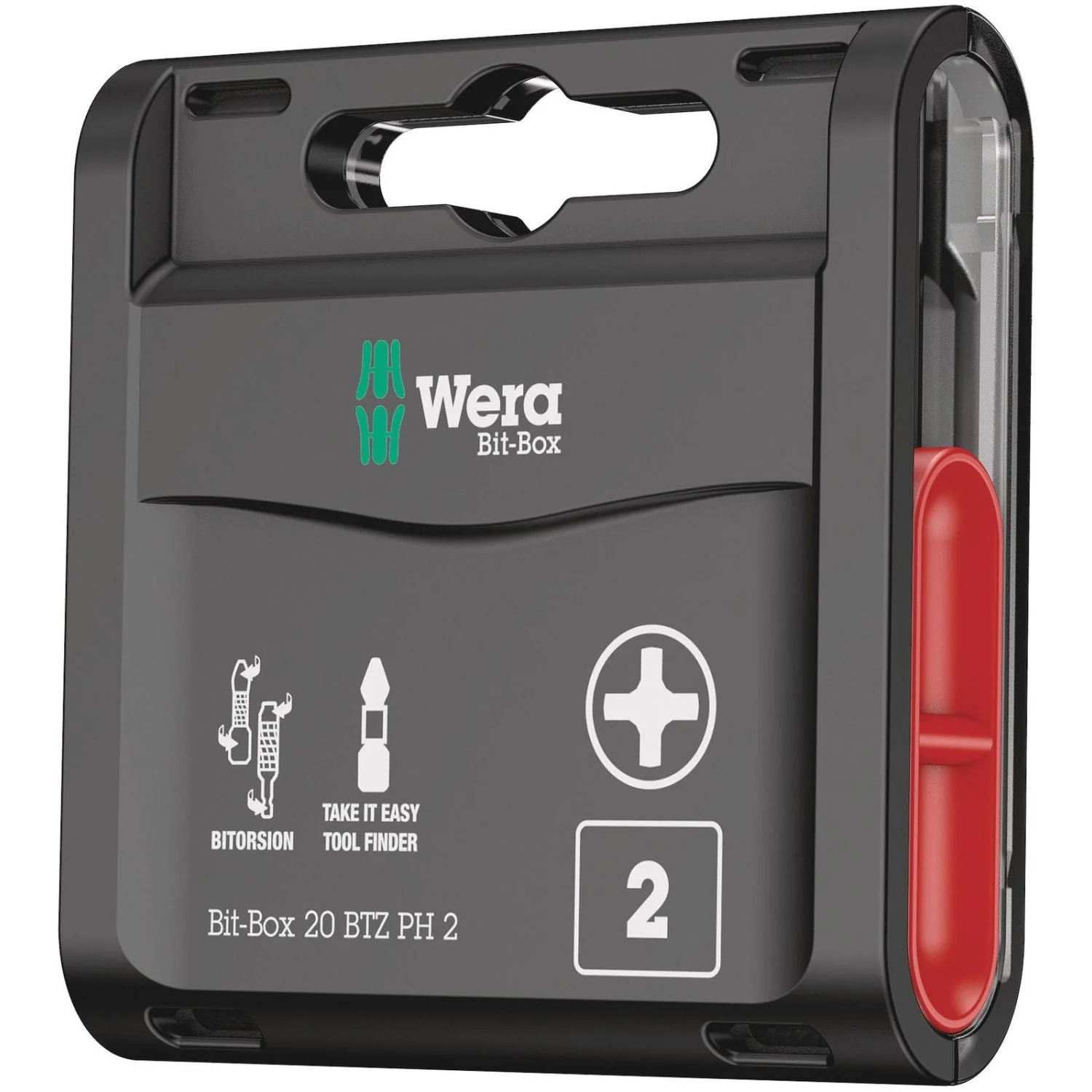 Wera Bit-Box 20 Btz Ph, Ph 2x25-mm., 20-Pieces - Image 1