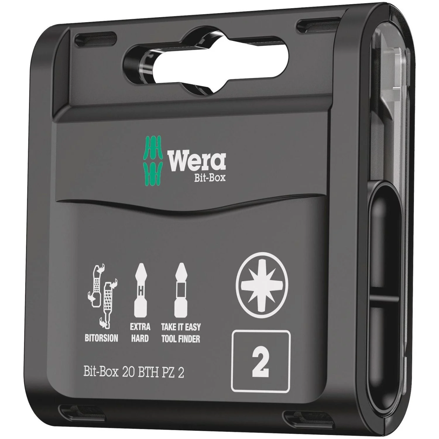 Wera Bit-Box 20 Bth Pz, Pz 2x25-mm., 20-Pieces - Image 1
