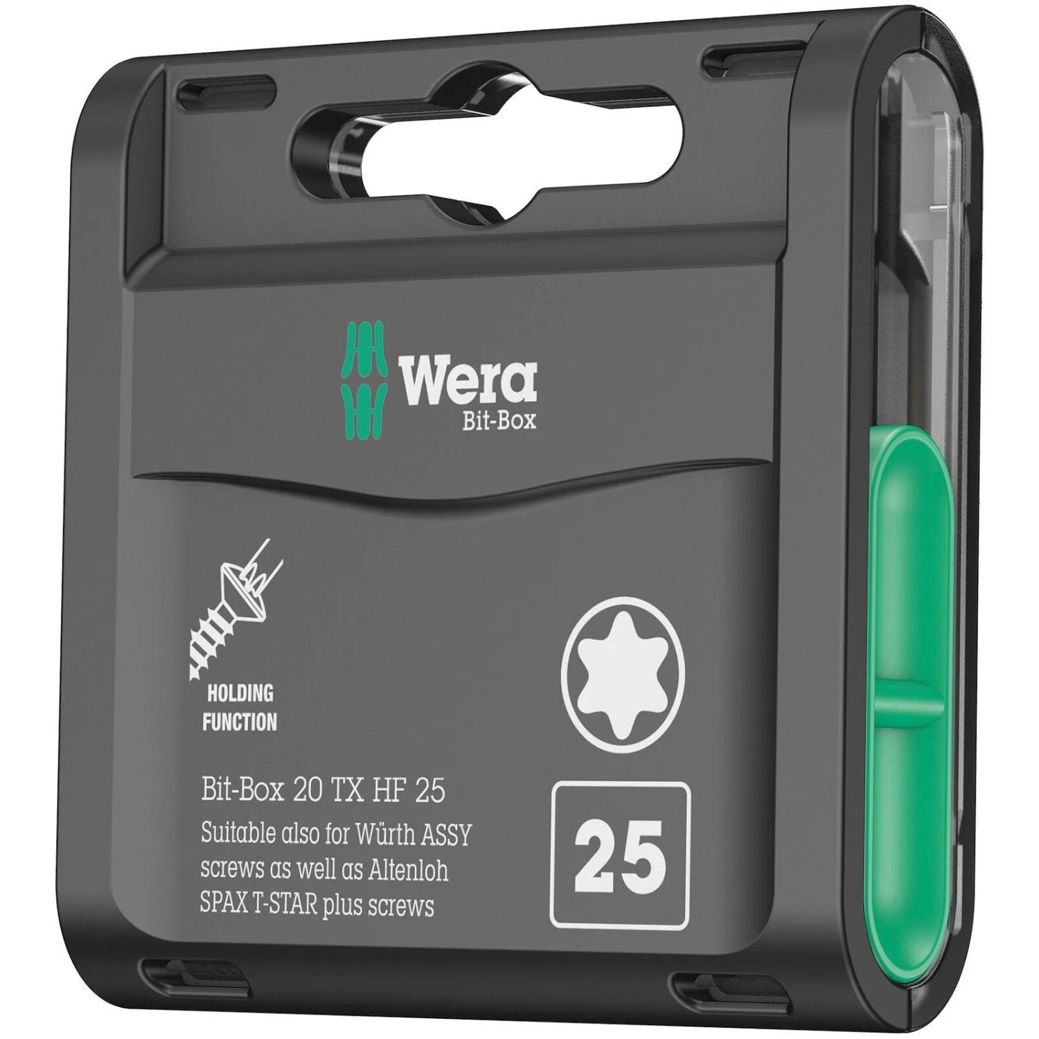 Wera Bit-Box 20 Torx Hf, Torx 25x25-mm., 20-Pieces - Image 1