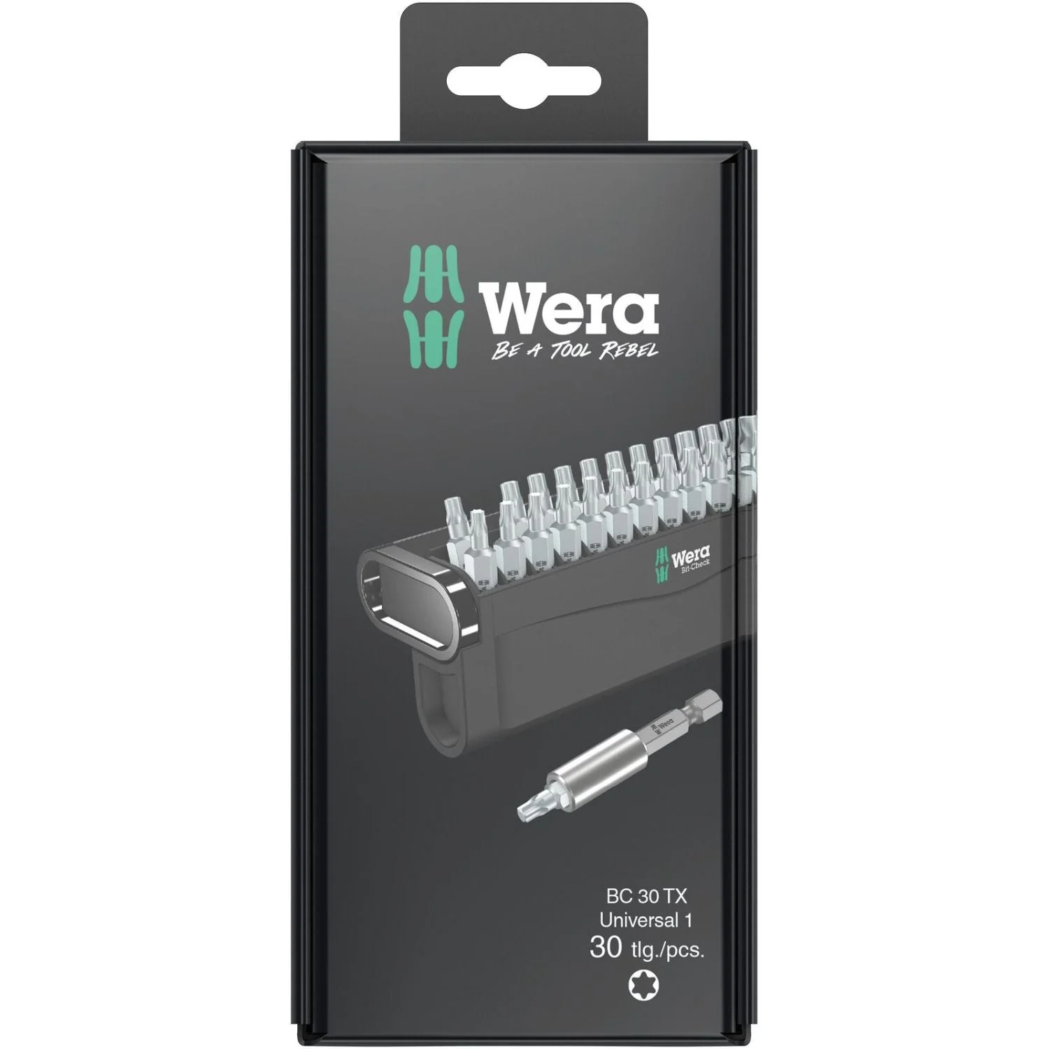 Wera Bit-Check 30 Torx Universal 1 SB, 30-Pieces - Image 2