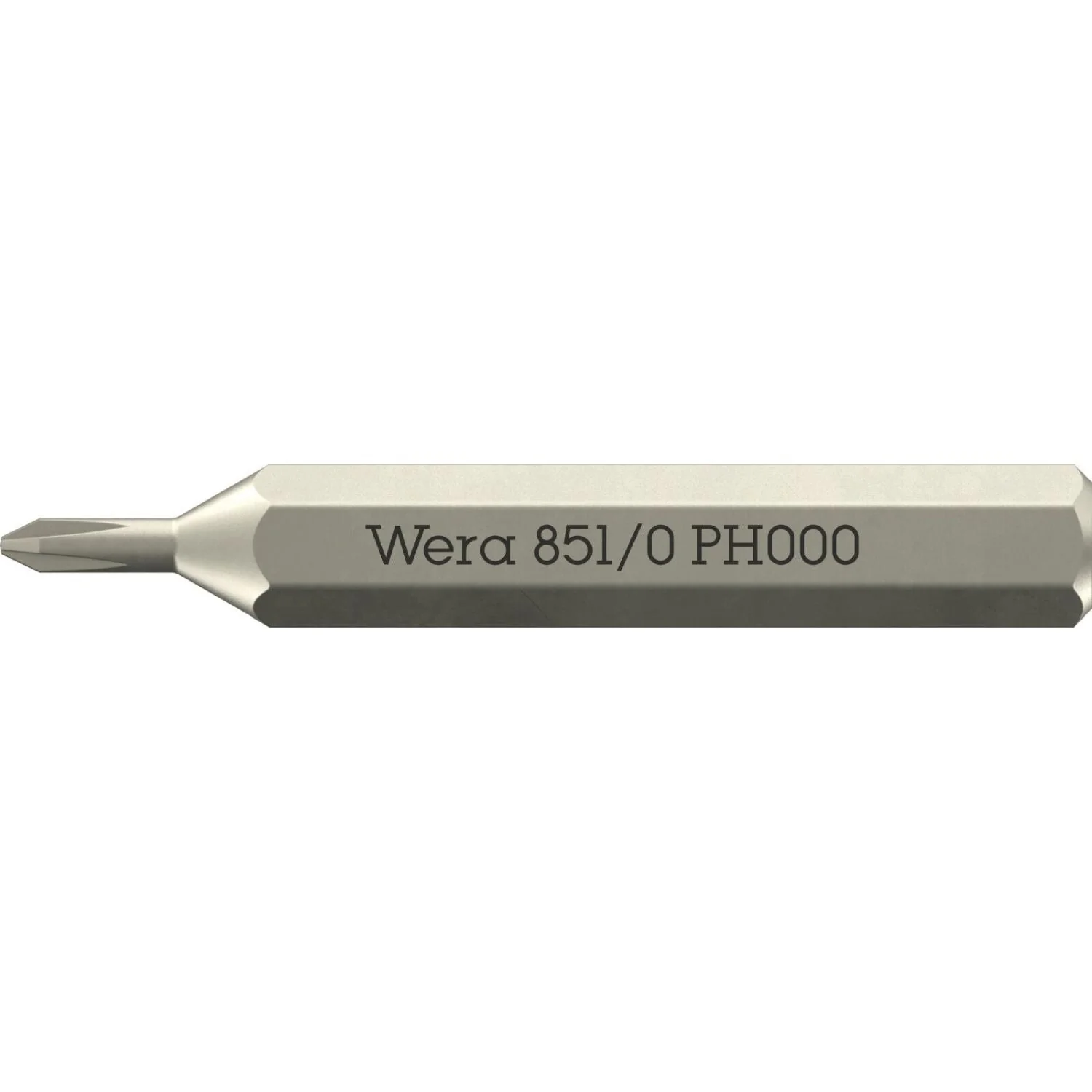 Wera 851/0 Micro Bit For Phillips Screws, Ph 000x30-mm. - Image 1