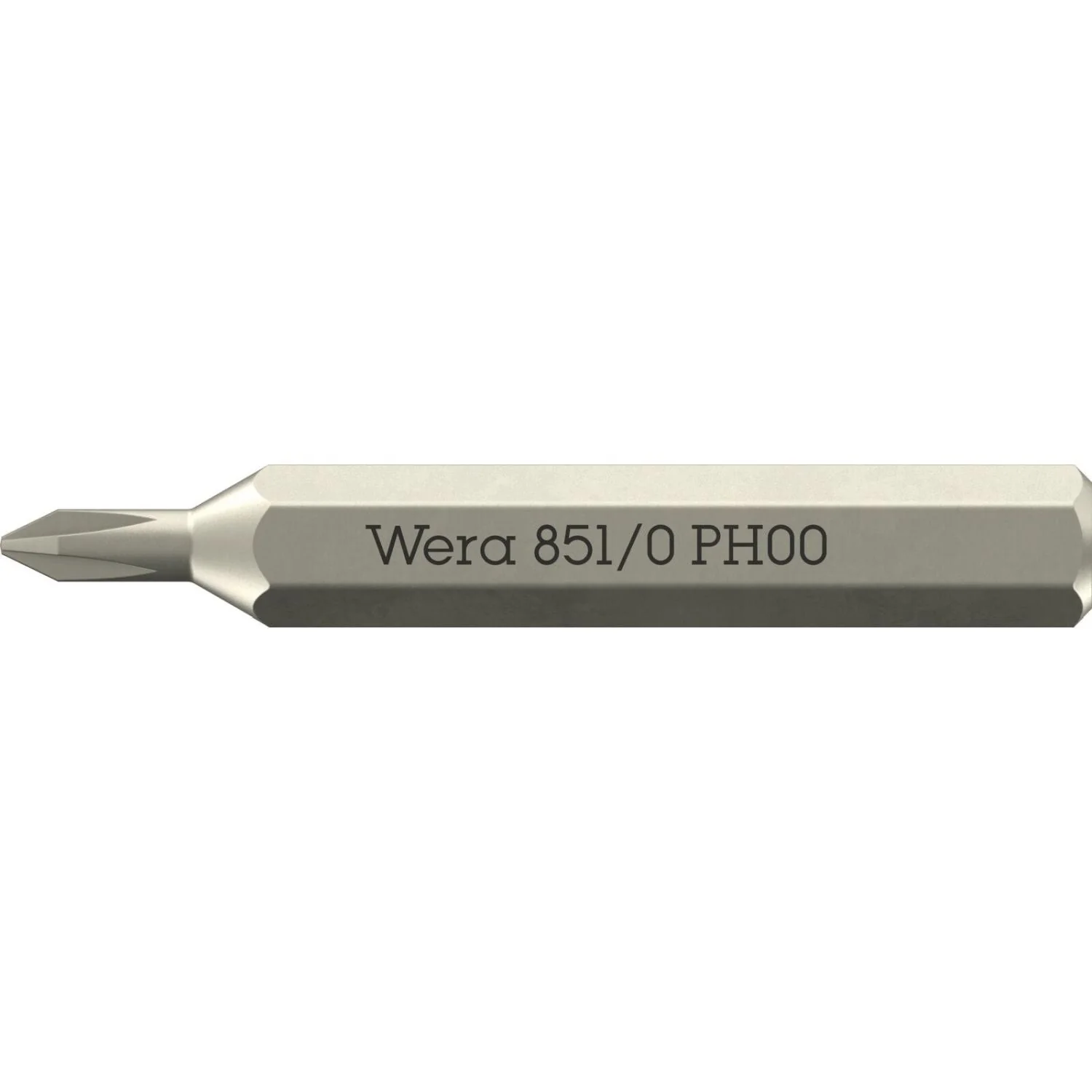 Wera 851/0 Micro Bit For Phillips Screws, Ph 00x30-mm. - Image 1