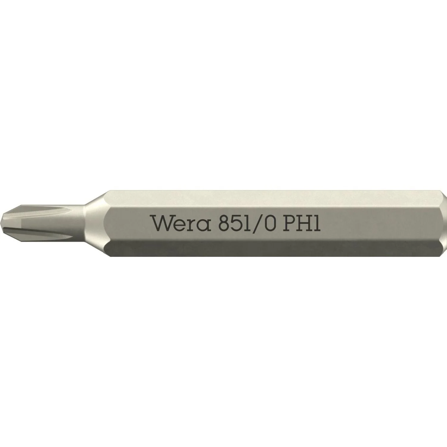 Wera 851/0 Micro Bit For Phillips Screws, Ph 1x30-mm. - Image 1