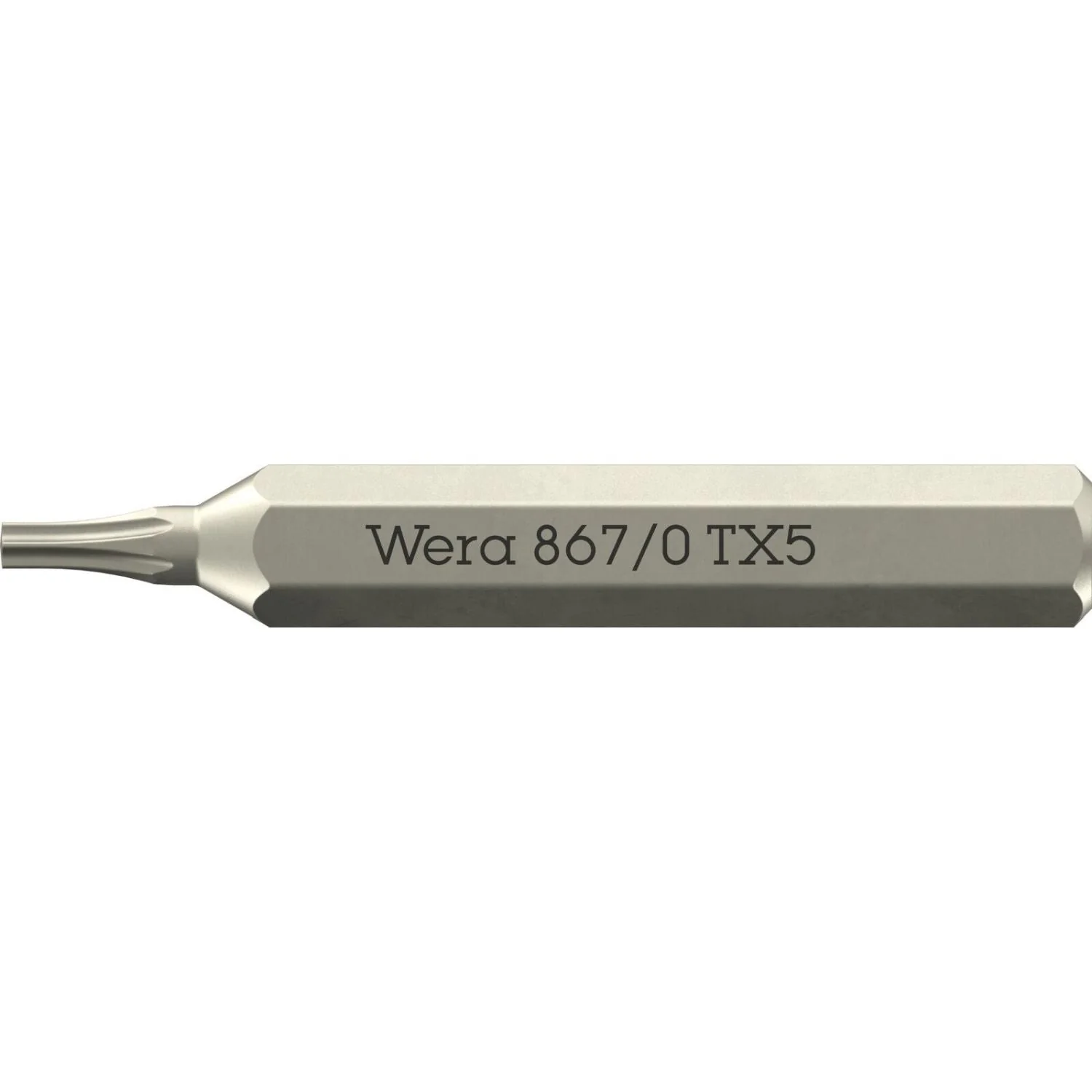 Wera 867/0 Micro Bit For Torx Socket Screws, Torx 3x30-mm. - Image 2