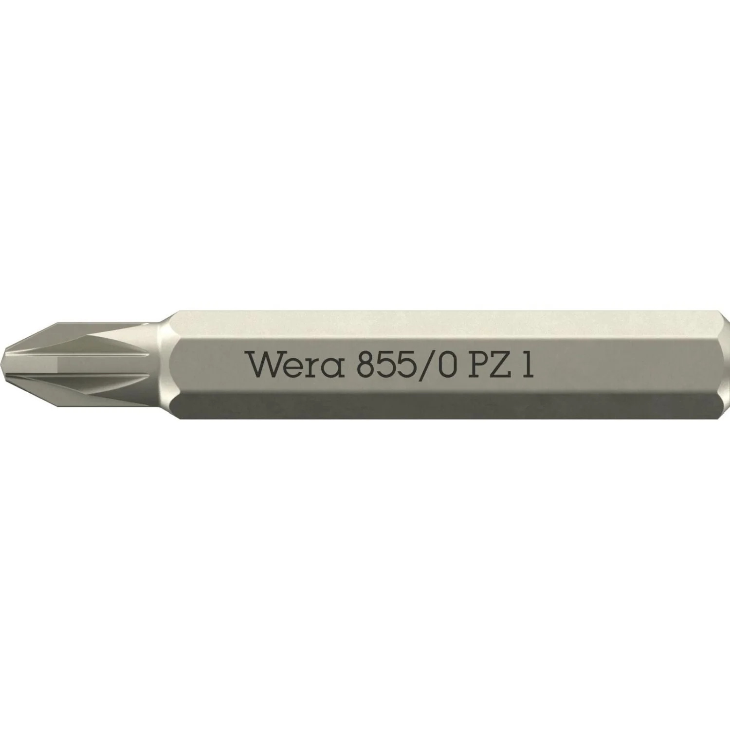 Wera 855/0 Micro Bit Suitable For Pozidriv Screws, Pz 1x30-mm. - Image 1
