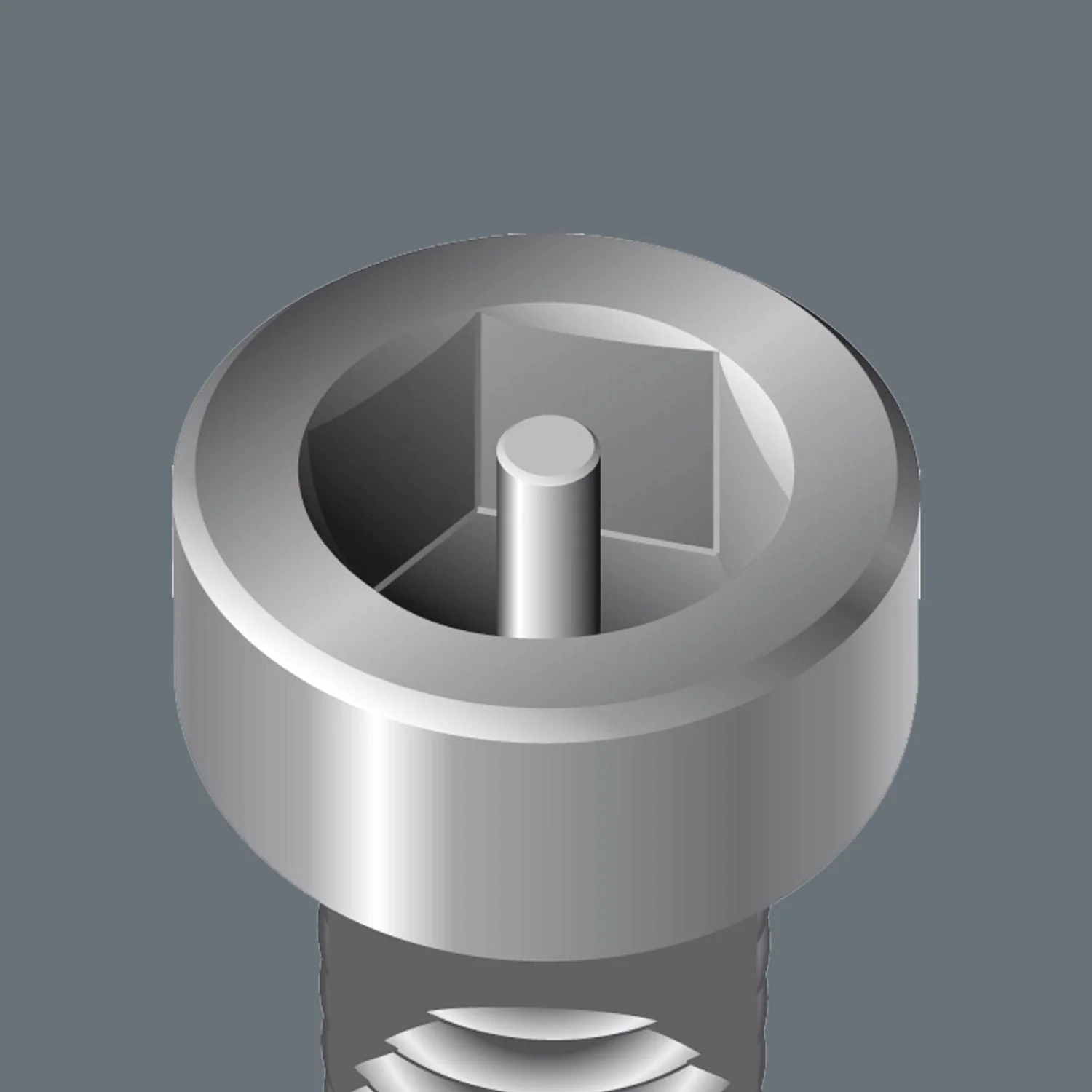 Wera 840/4 Z Tamper-Proof Hex-Plus Bo Bit, 6x89-mm. - Image 3