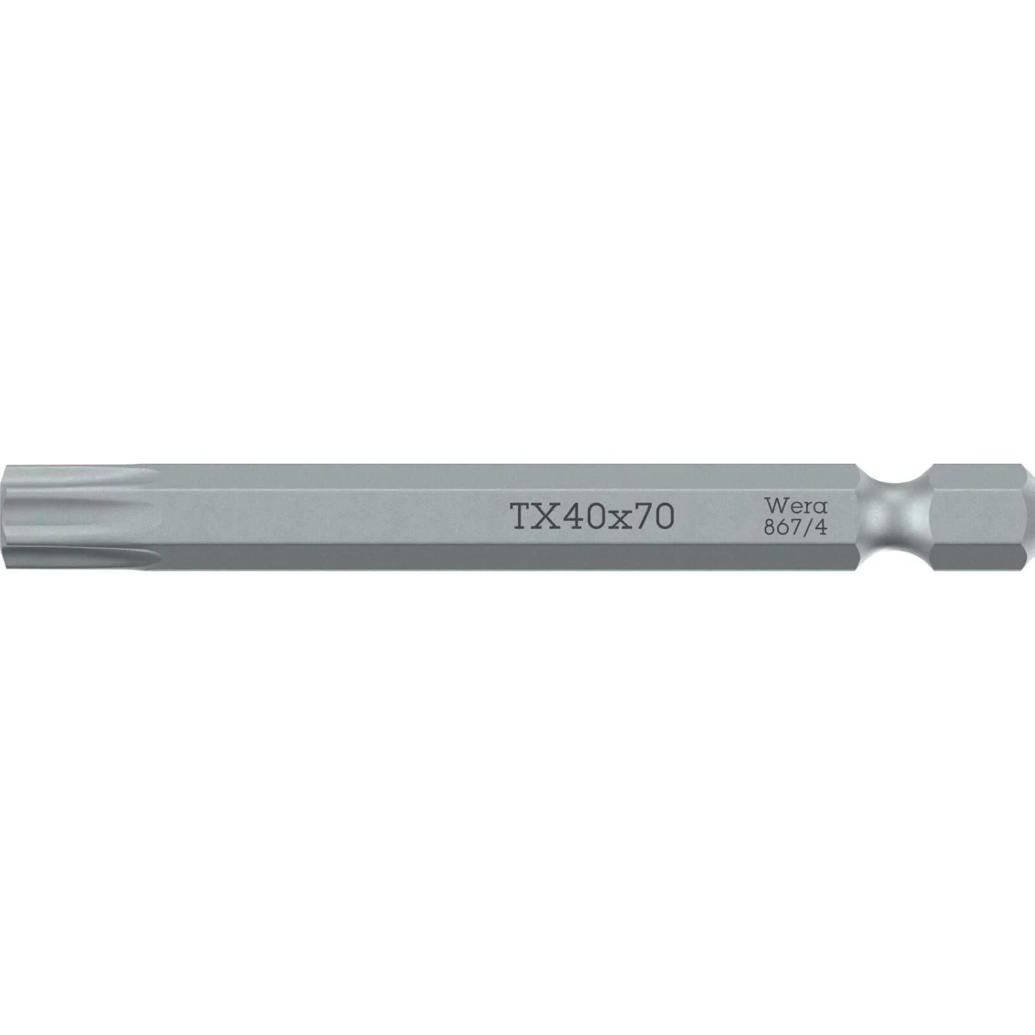 Wera 867/4 Z Torx Bit, Torx 27x70-mm. - Image 1