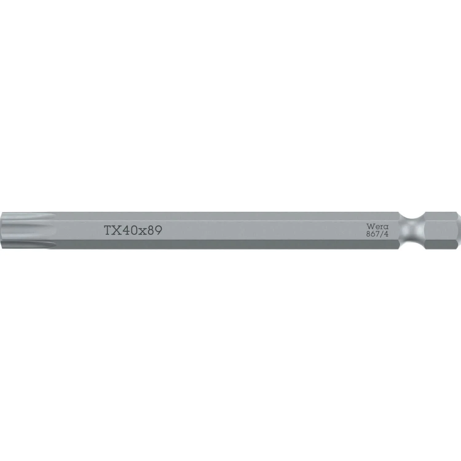 Wera 867/4 Z Torx Bit, Torx 25x89-mm. - Image 1