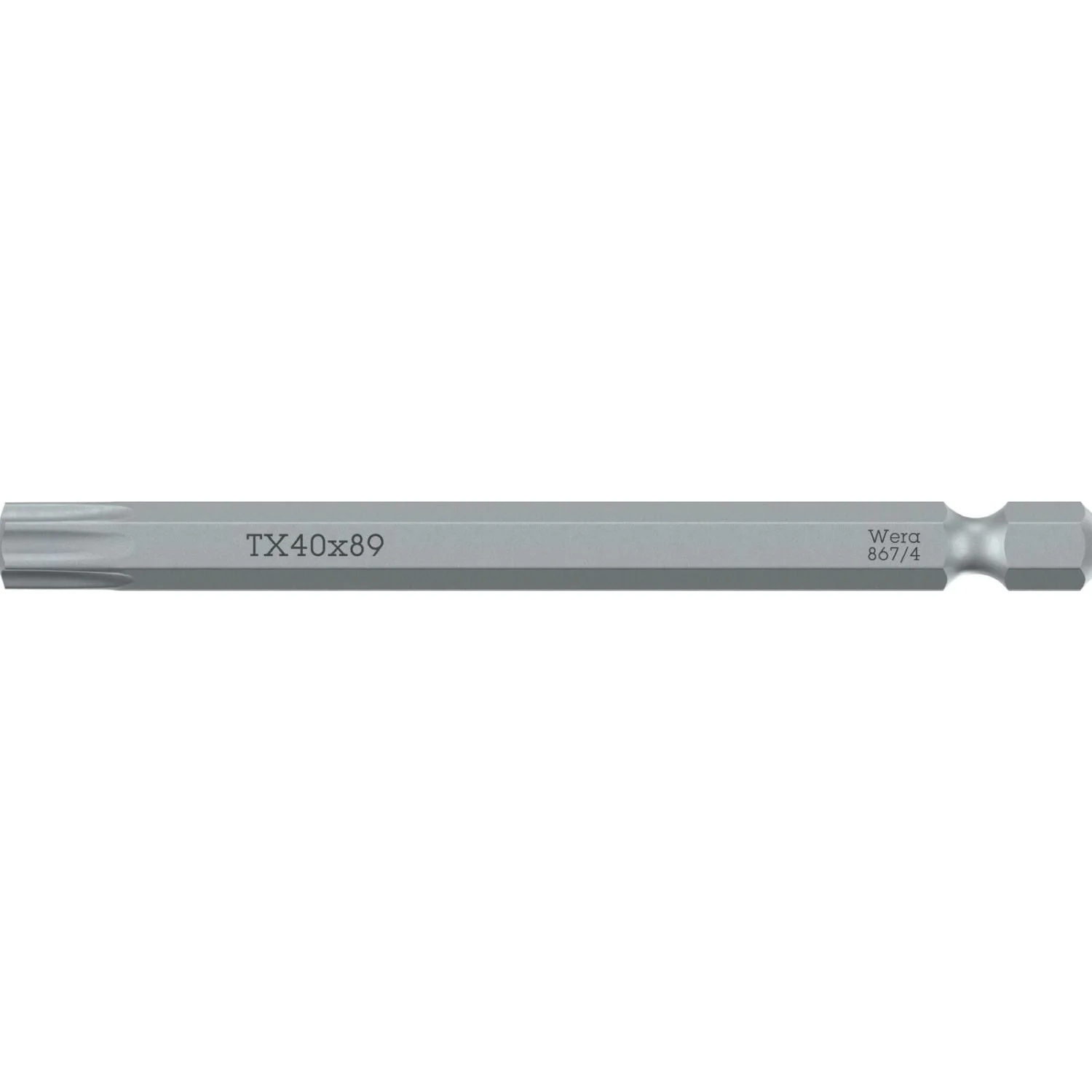 Wera 867/4 Z Torx Bit, Torx 40x89-mm. - Image 1