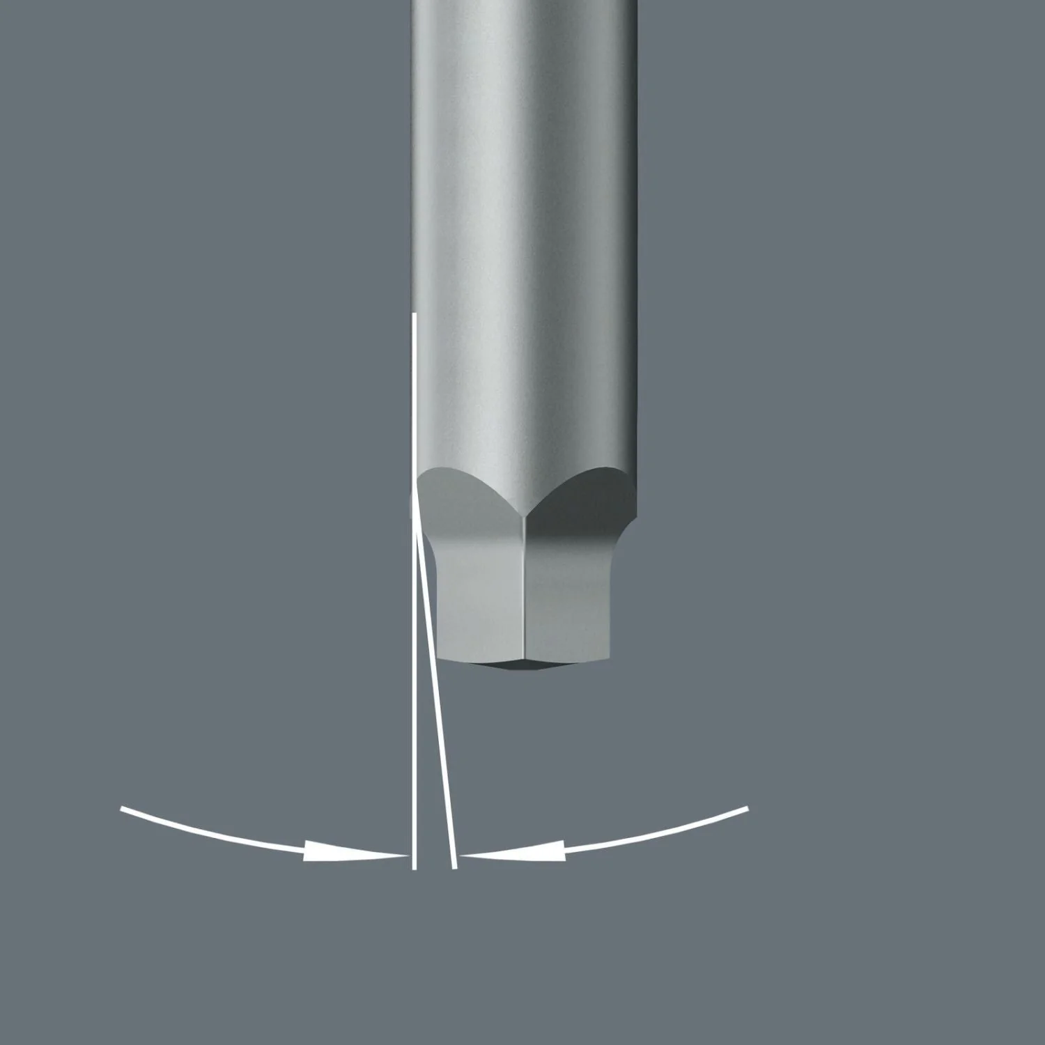 Wera 868/4 V Square-Plus Bit, # 2x50-mm. - Image 3