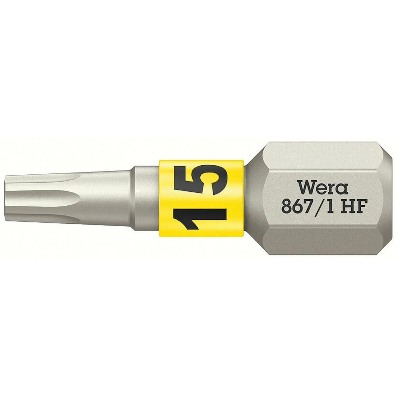 Wera 867/1 Torx Hf Bit With Holding Function, Torx 15x25-mm. - Image 1