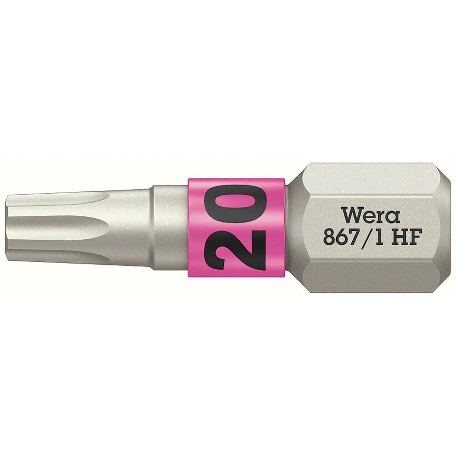 Wera 867/1 Torx Hf Bit With Holding Function, Torx 20x25-mm. - Image 1
