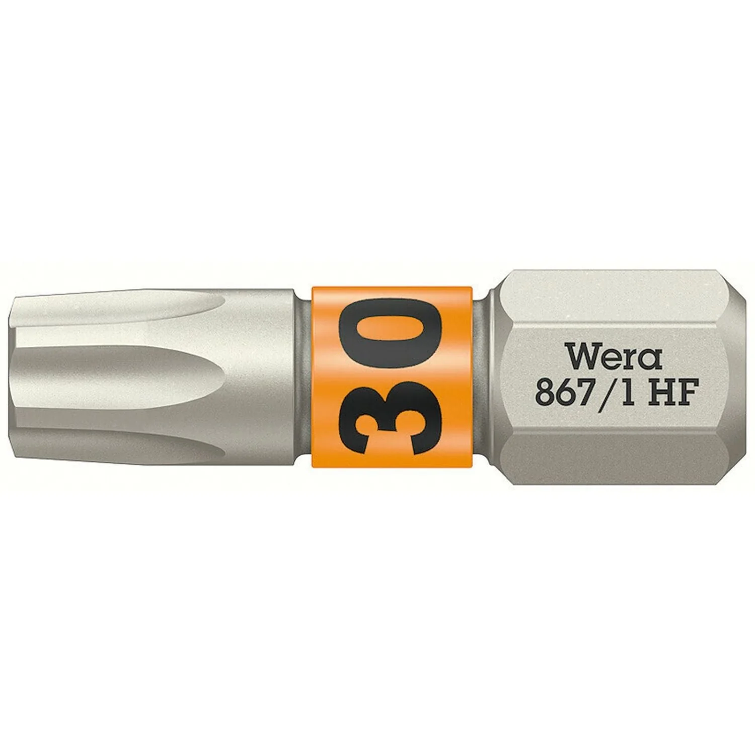 Wera 867/1 Torx Hf Bit With Holding Function, Torx 30x25-mm. - Image 1
