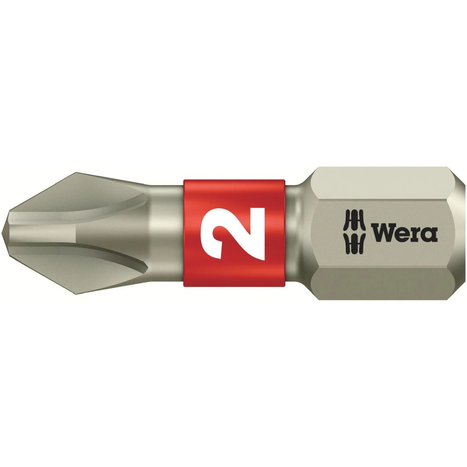 Wera 3851/1 Ts Bit, Stainless, Ph 2x25-mm. - Image 1