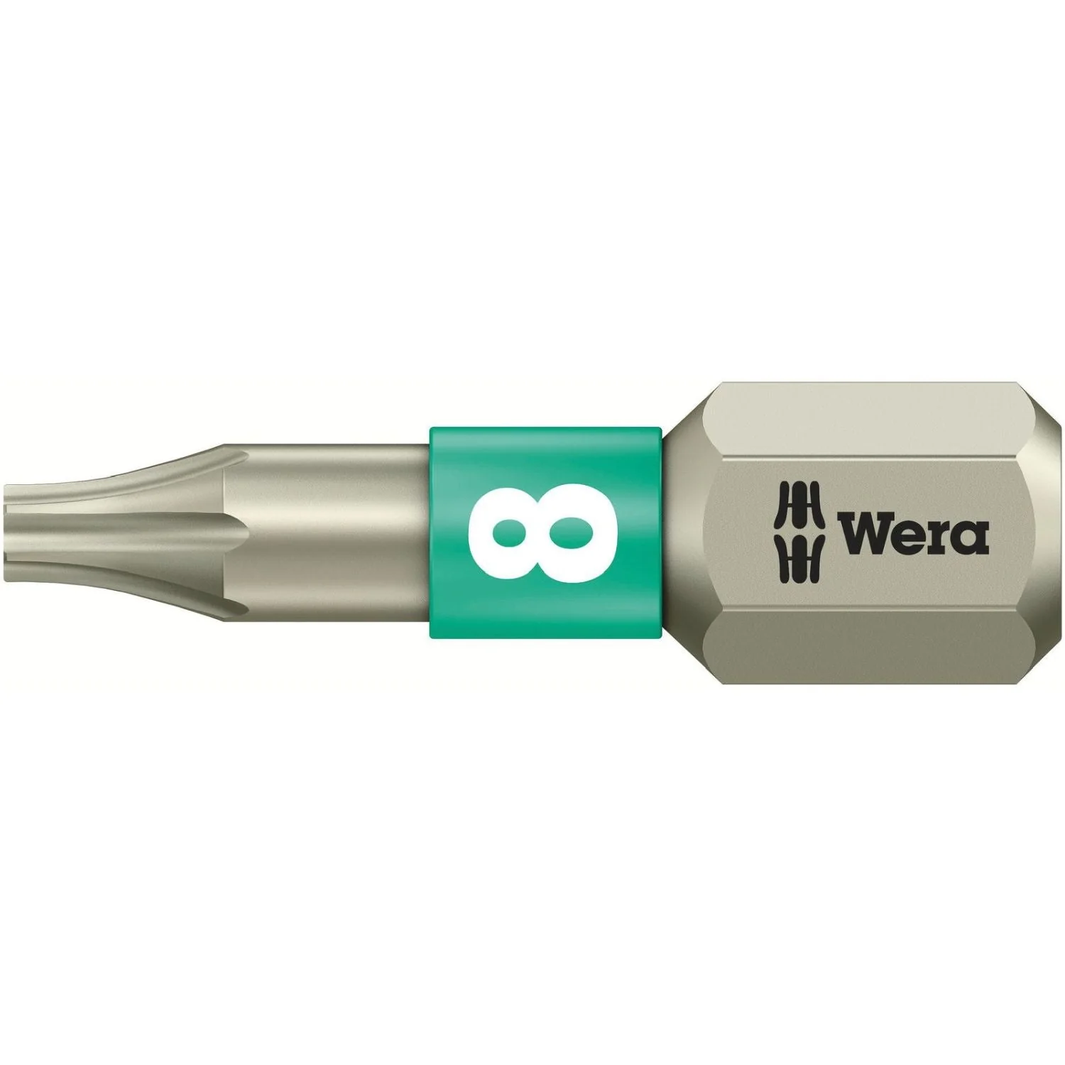 Wera 3867/1 Ts Torx Bit, Stainless, Torx 8x25-mm. - Image 1