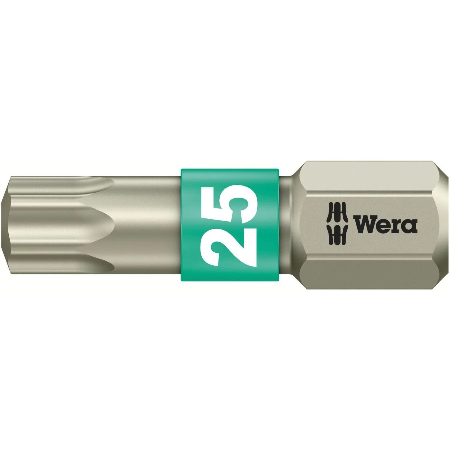 Wera 3867/1 Ts Torx Bit, Stainless, Torx 25x25-mm. - Image 1