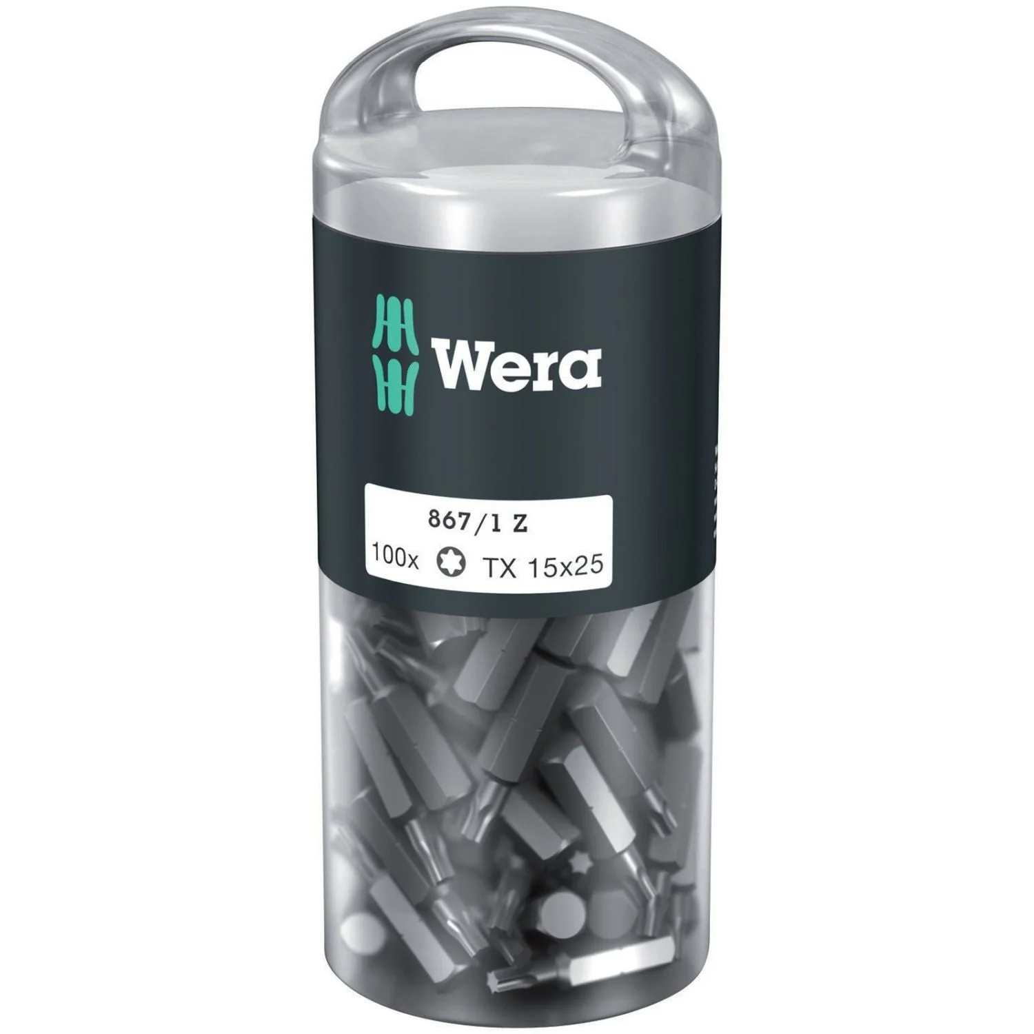 Wera 867/1 Torx Diy 100, Torx 15x25-mm., 100-Pieces - Image 1