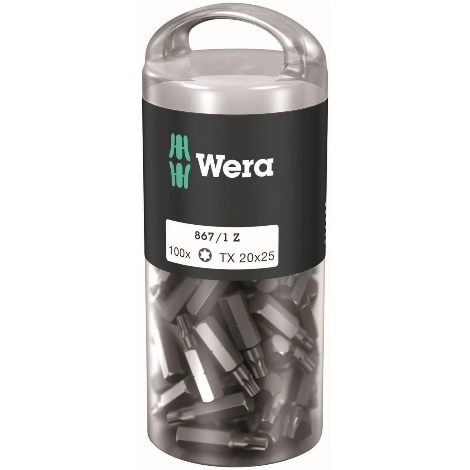 Wera 867/1 Torx Diy 100, Torx 20x25-mm., 100-Pieces - Image 2