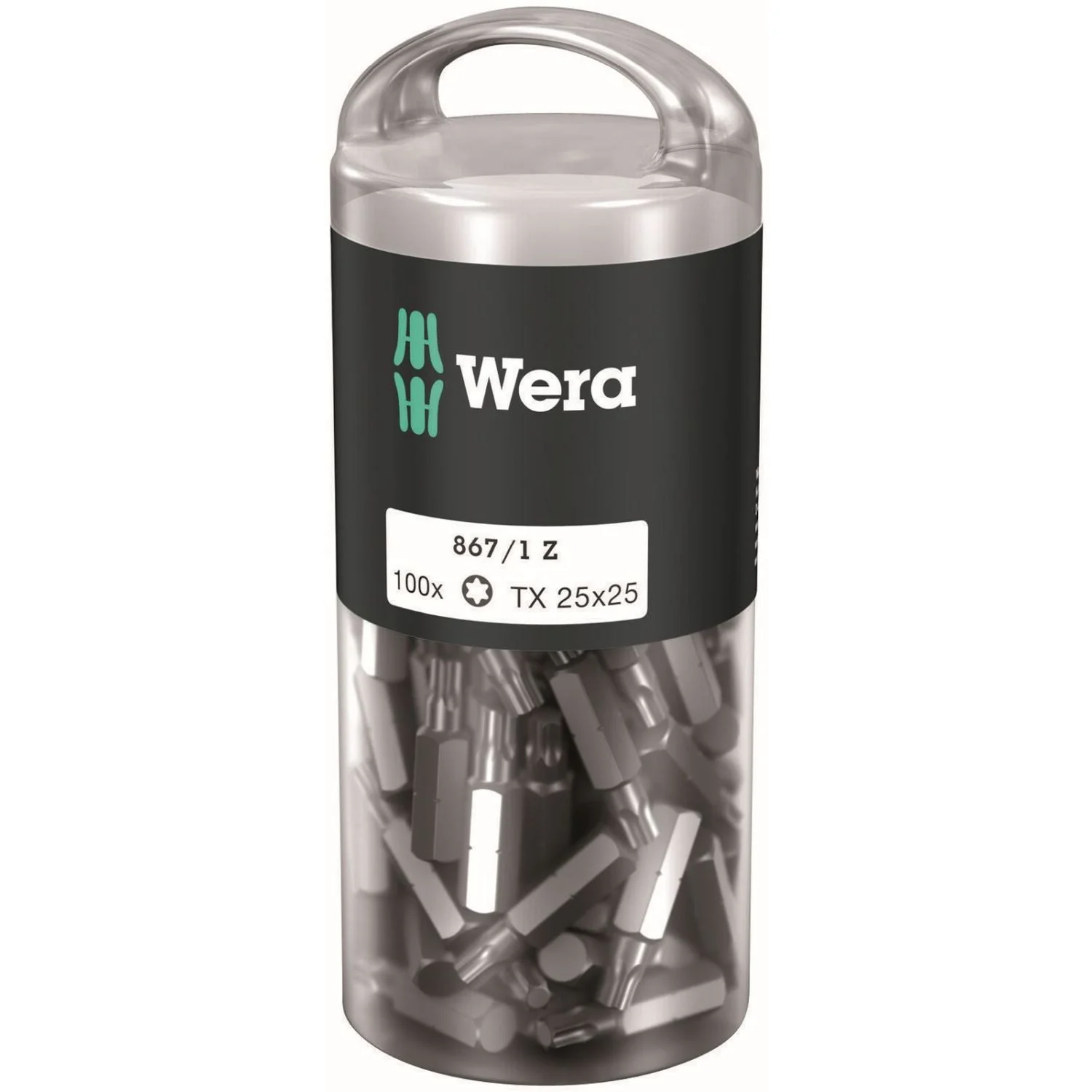 Wera 867/1 Torx Diy 100, Torx 25x25-mm., 100-Pieces - Image 2