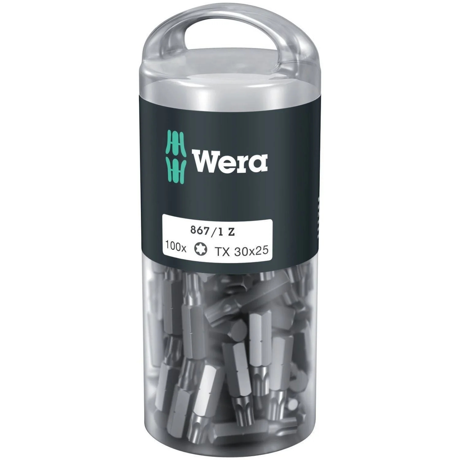 Wera 867/1 Torx Diy 100, Torx 30x25-mm., 100-Pieces - Image 1