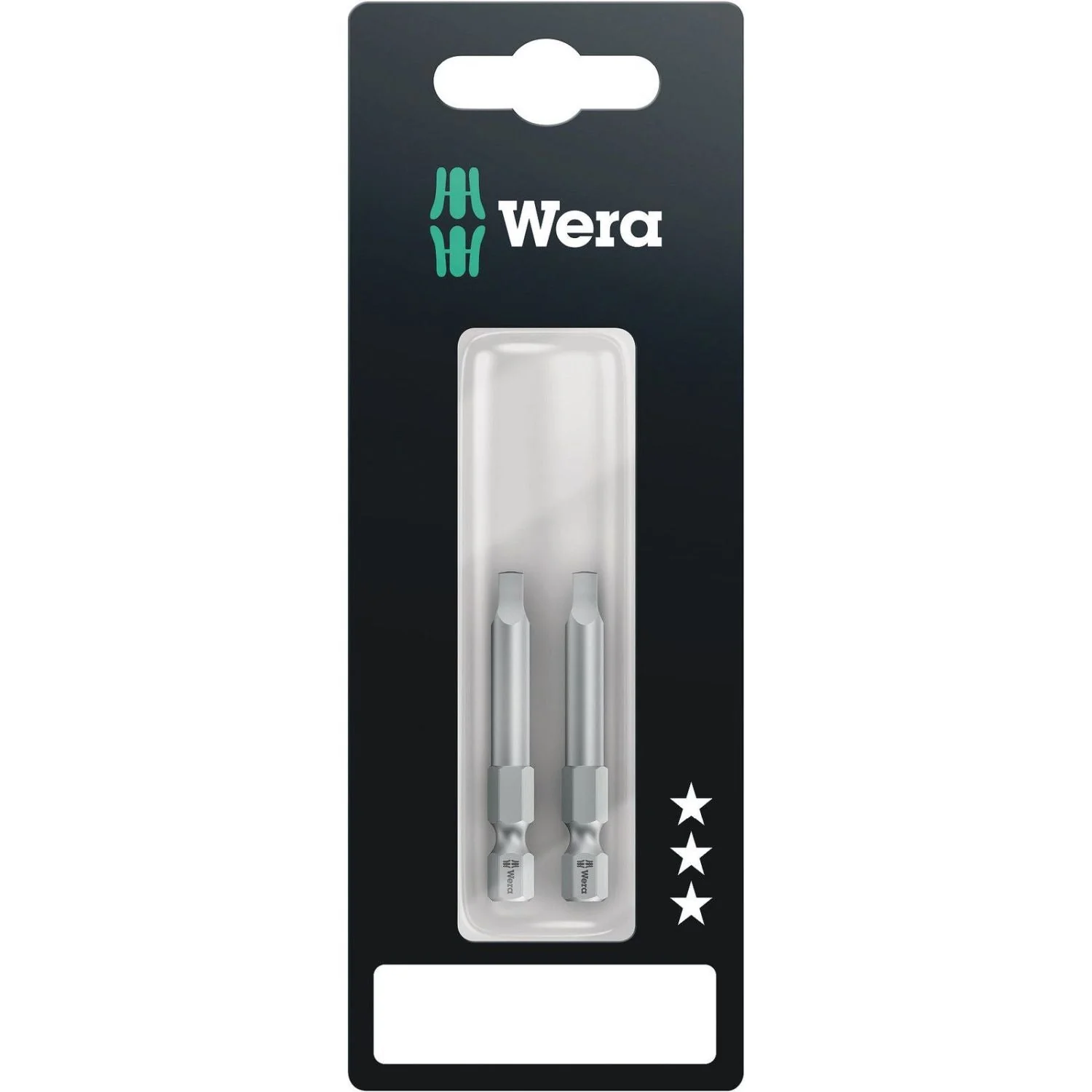 Wera 868/4 Z SB Square-Plus Bit, # 2x50-mm., 2-Pieces - Image 2