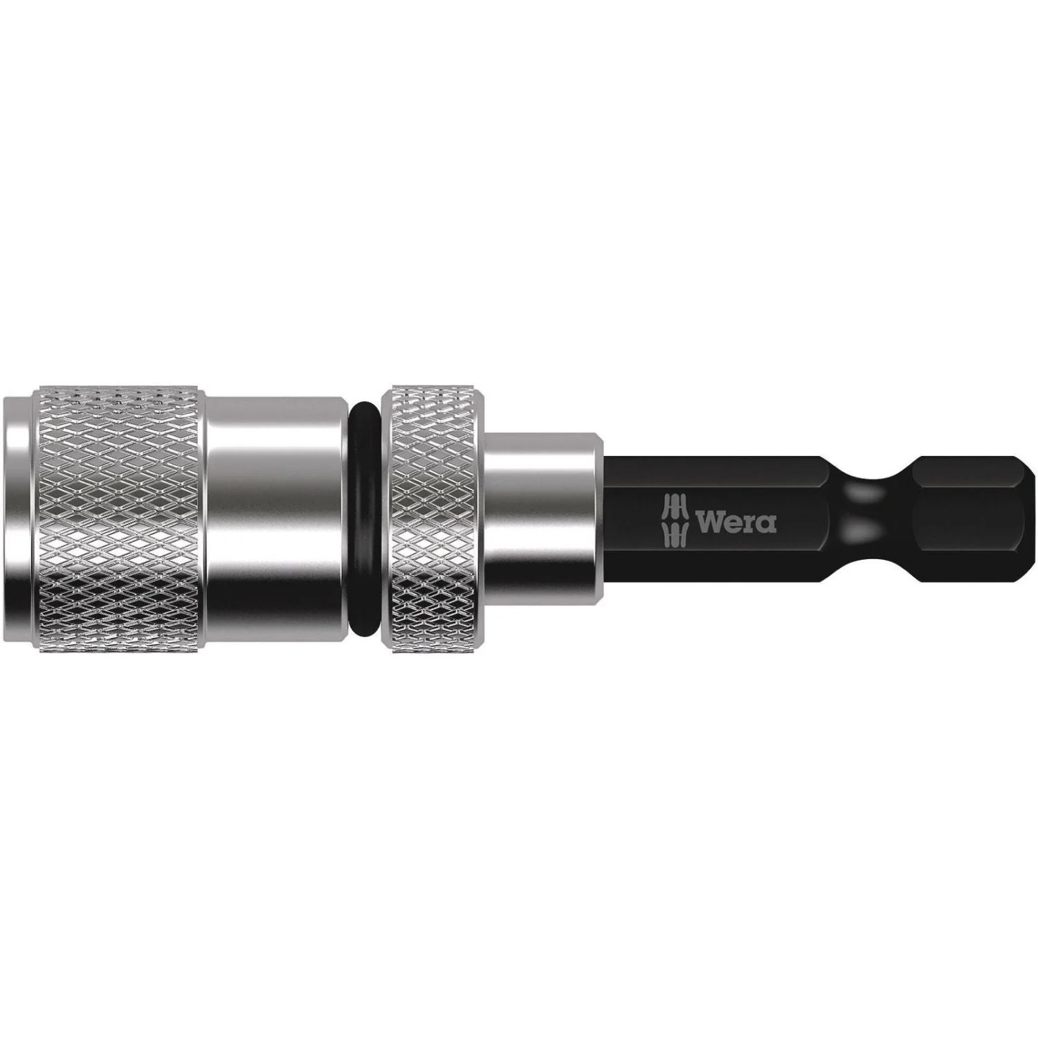Wera 896/4/1 SB Bit Holder With Adjustable Depth-Control Stop, 1/4-in.x50-mm.