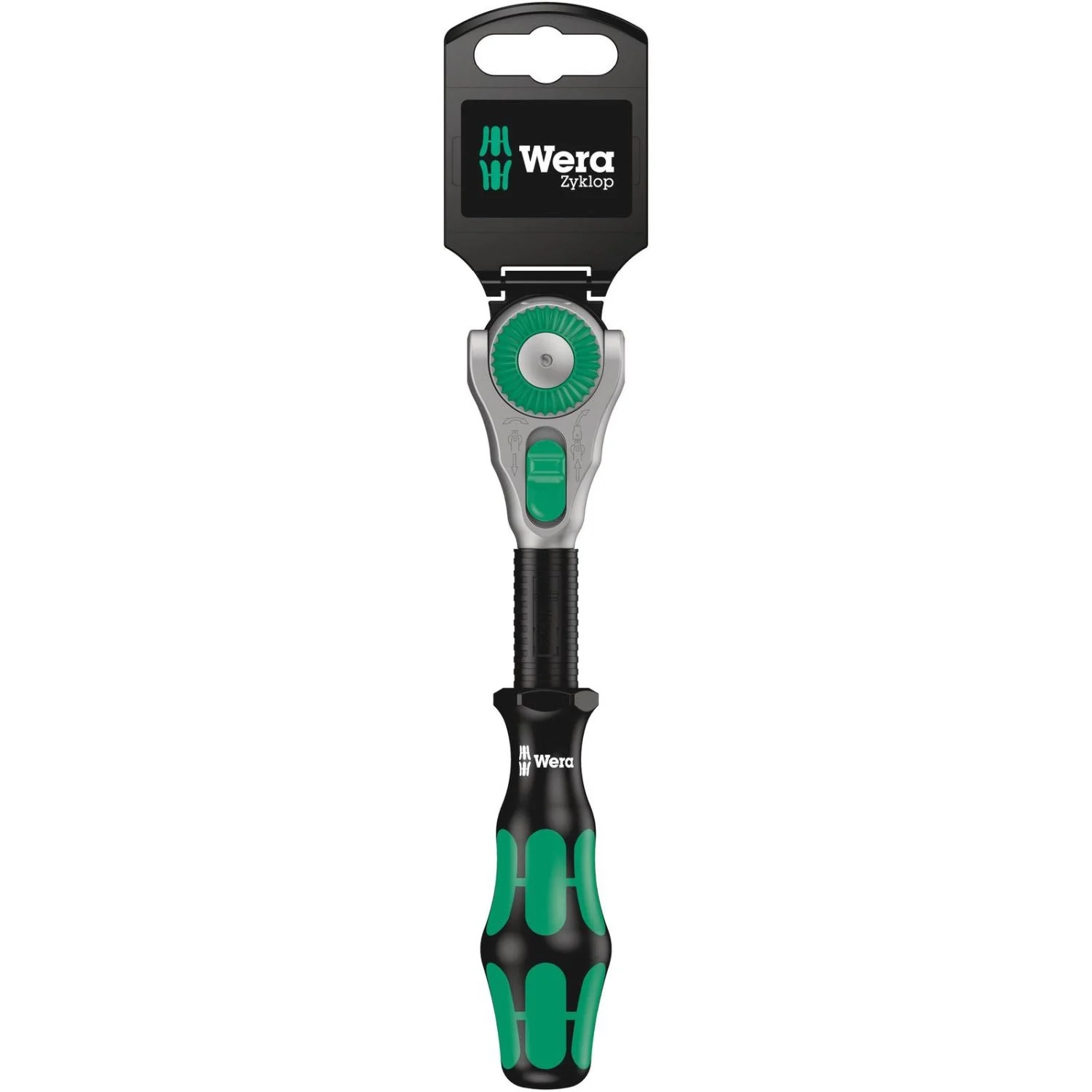 Wera 8000 B SB Zyklop Speed Ratchet With 3/8-in. Drive, 3/8-in.x199-mm. - Image 1