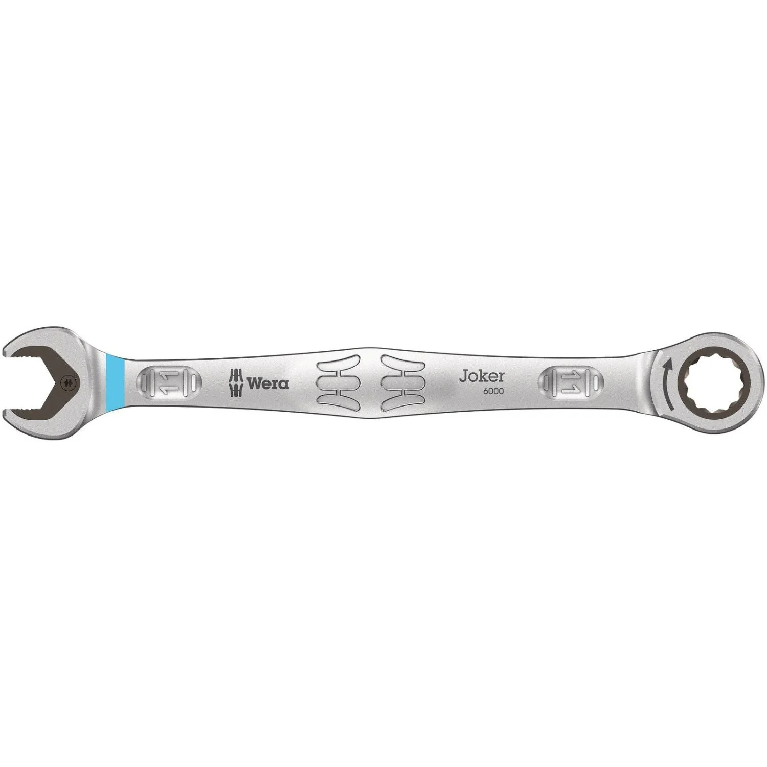 Wera 6000 Joker Ratcheting Combination Wrenches, 11x165-mm. - Image 1