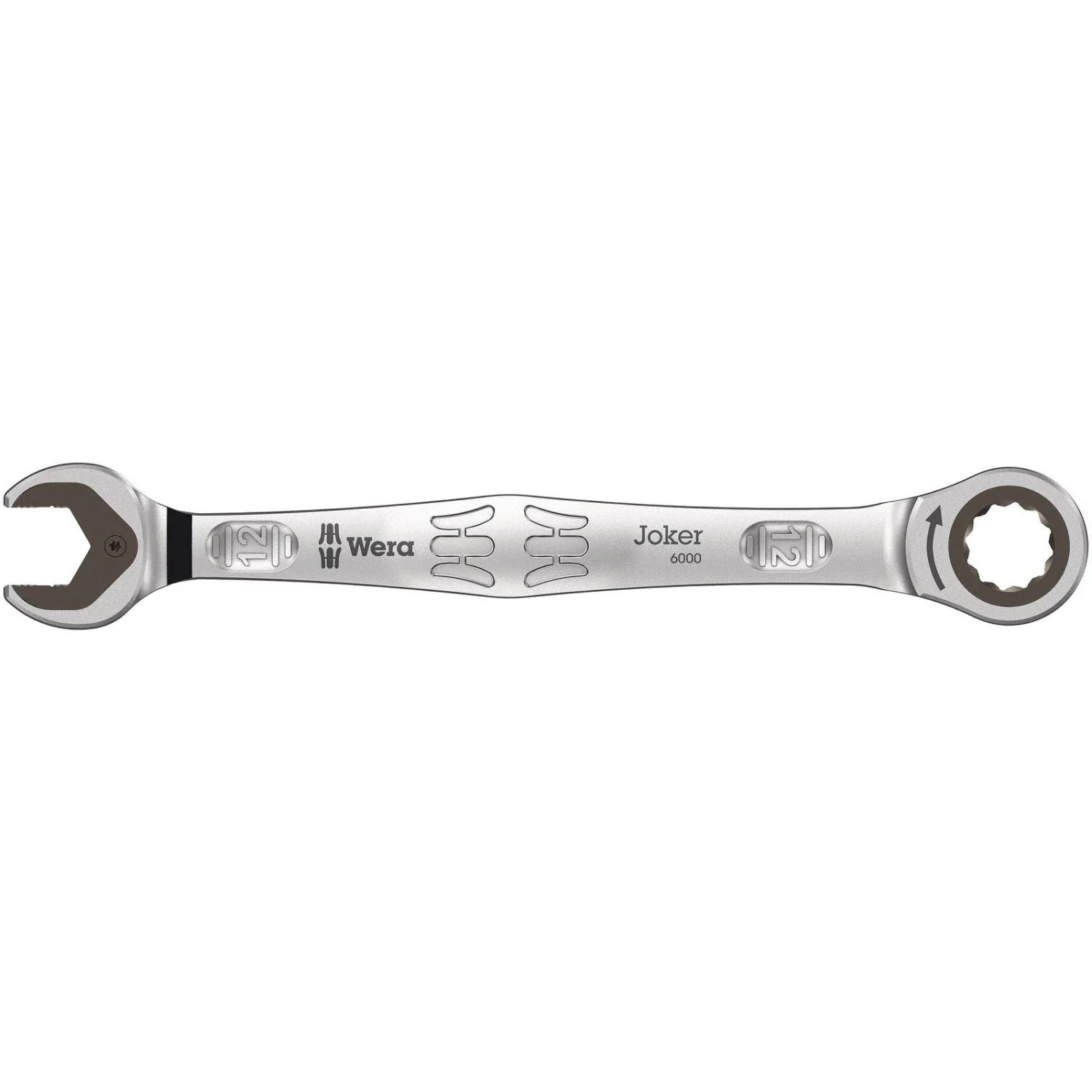 Wera 6000 Joker Ratcheting Combination Wrenches, 12x170.7-mm. - Image 1