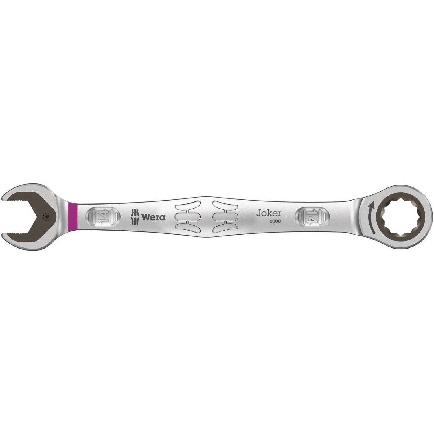 Wera 6000 Joker Ratcheting Combination Wrenches, 14x188-mm. - Image 1