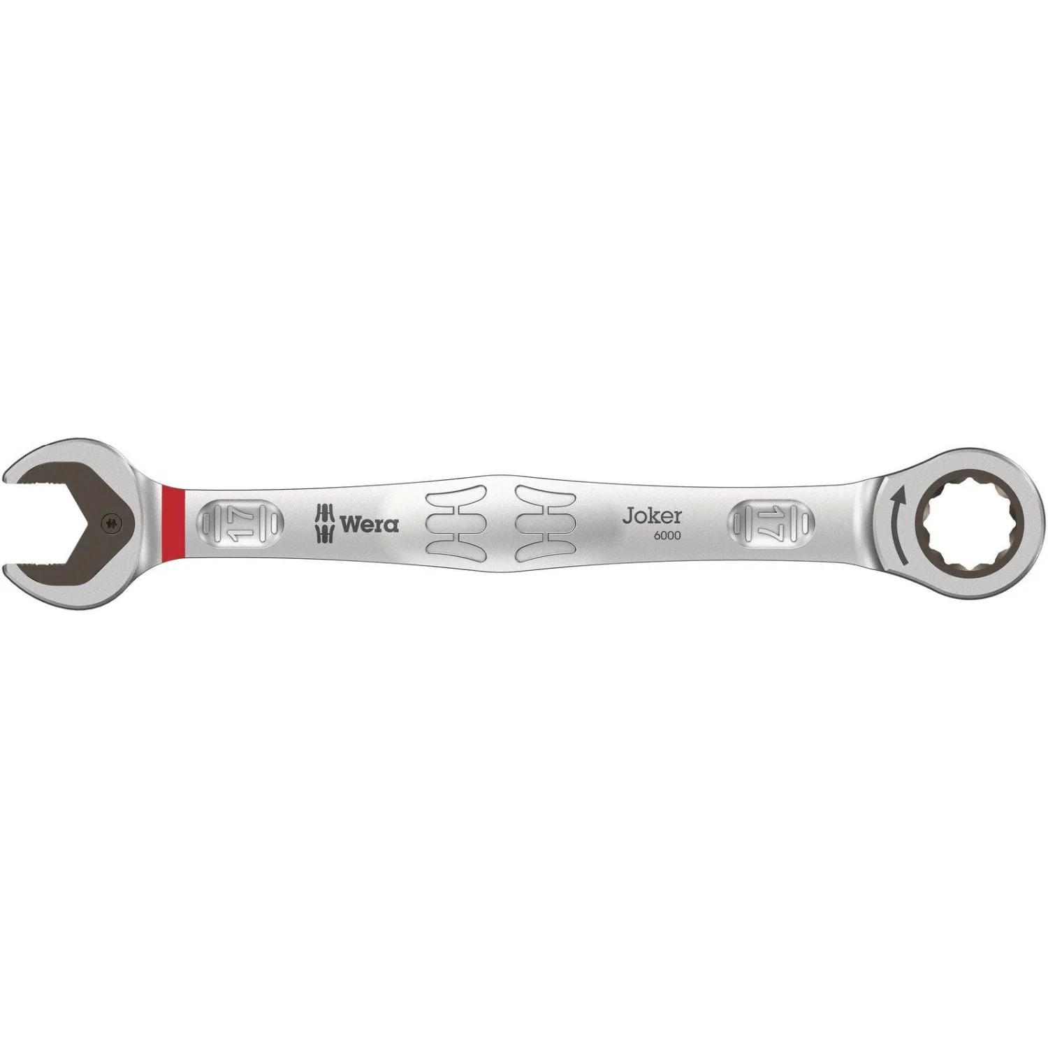 Wera 6000 Joker Ratcheting Combination Wrenches, 17x224-mm. - Image 1