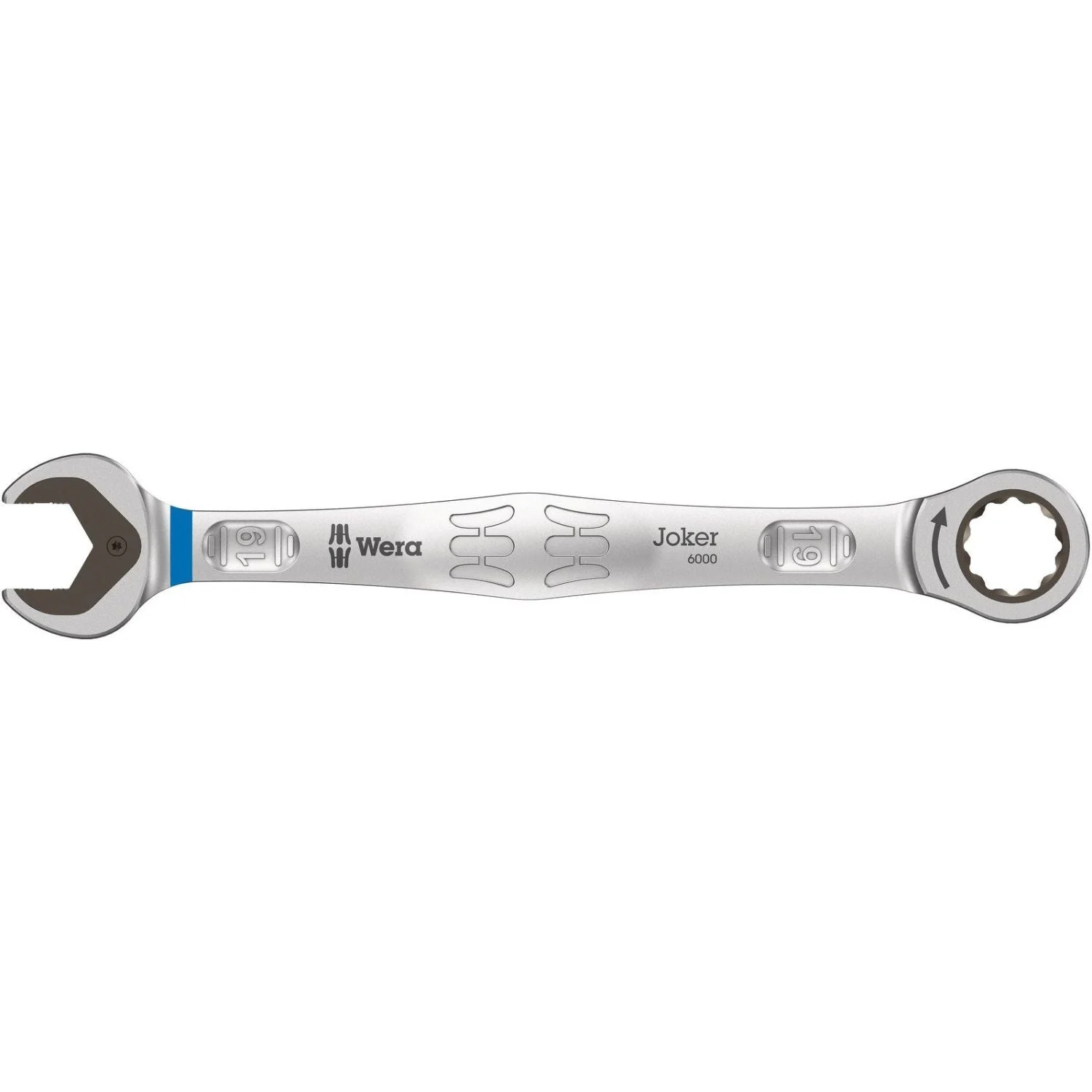 Wera 6000 Joker Ratcheting Combination Wrenches, 19x246-mm. - Image 1