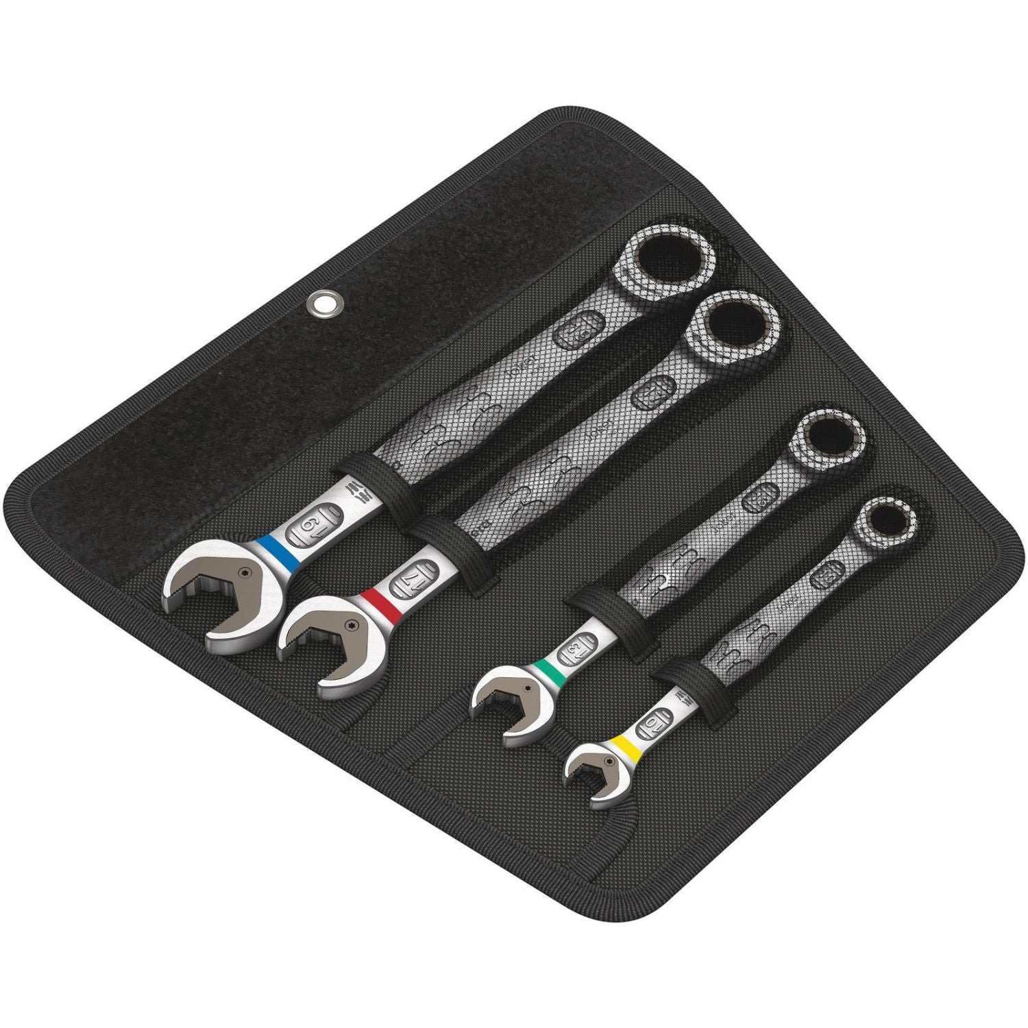 Wera 6000 Joker 4 Set 1 Ratcheting Combination Wrenches Set, 4-Pieces - Image 1