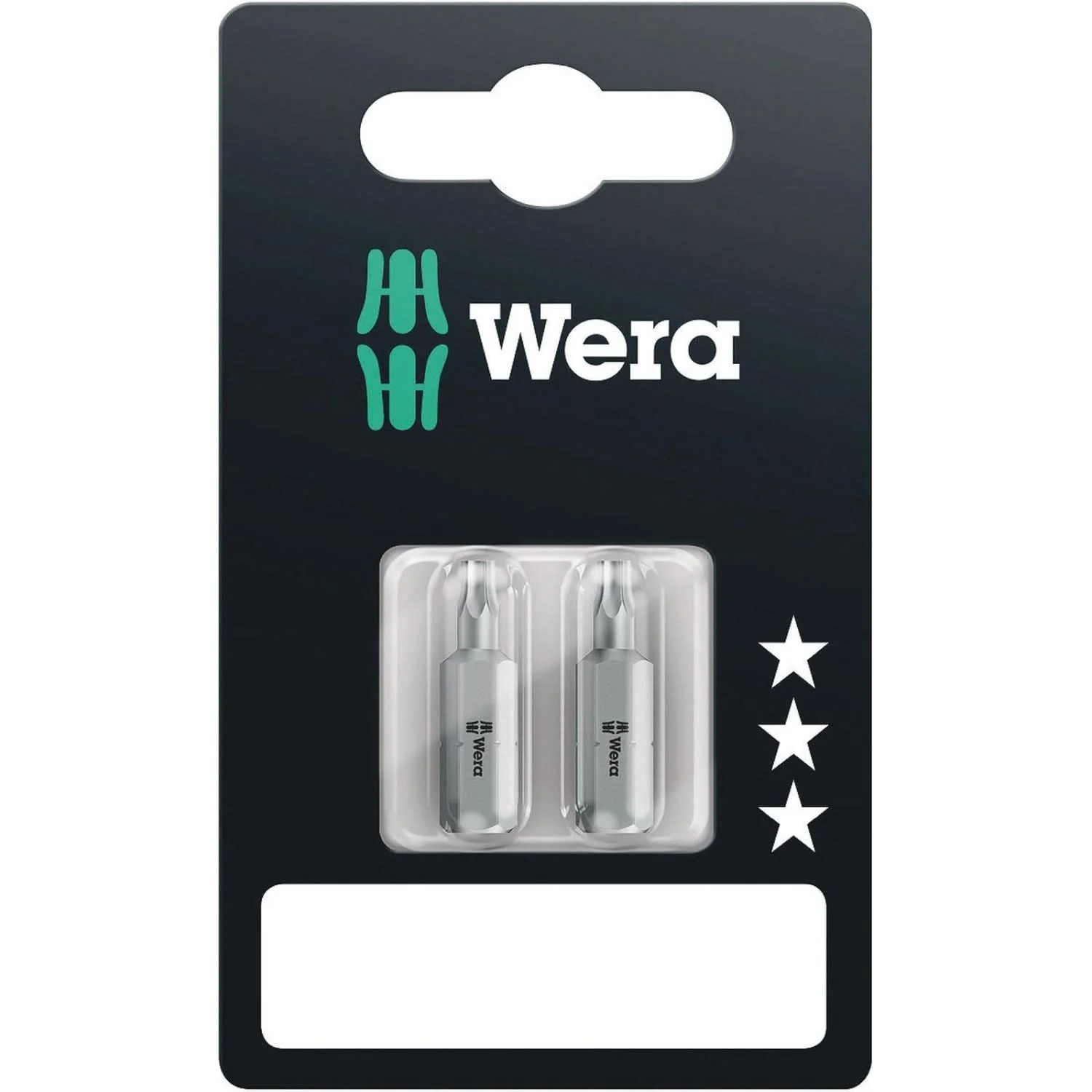 Wera 867/1 SB Torx Bit, Torx 10x25-mm., 2-Pieces - Image 1