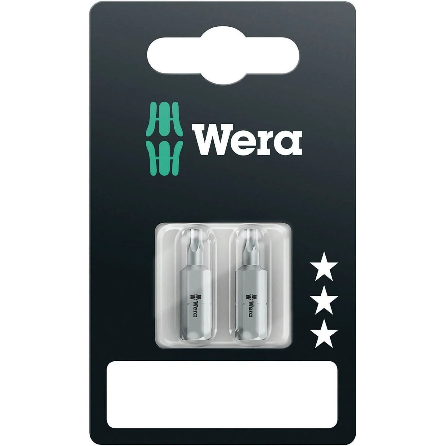 Wera 867/1 SB Torx Bit, Torx 10x25-mm., 2-Pieces - Image 2